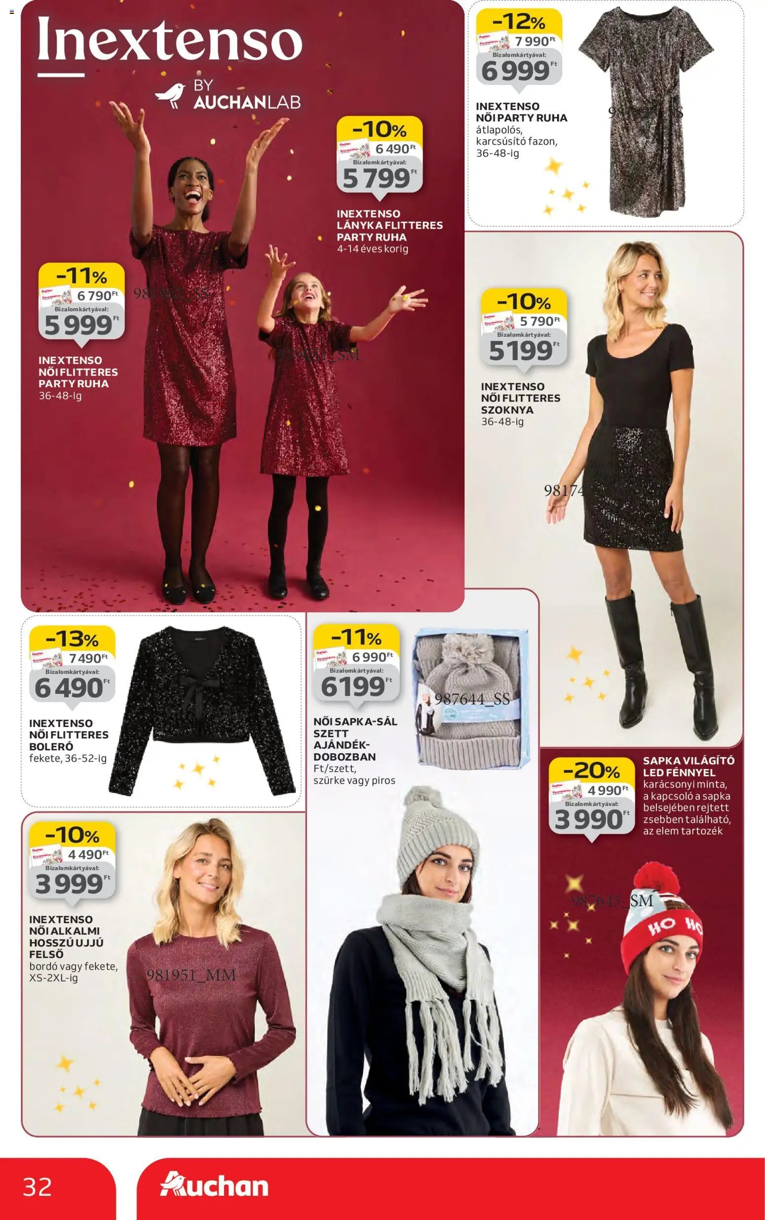 Auchan újság 2025.11.13. Karácsonyi ajándék ajánlataink (2025-11-13 - 2025-12-24)