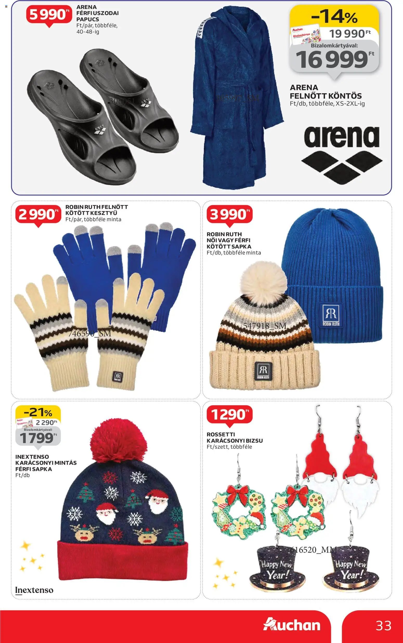 Auchan újság 2025.11.13. Karácsonyi ajándék ajánlataink (2025-11-13 - 2025-12-24)