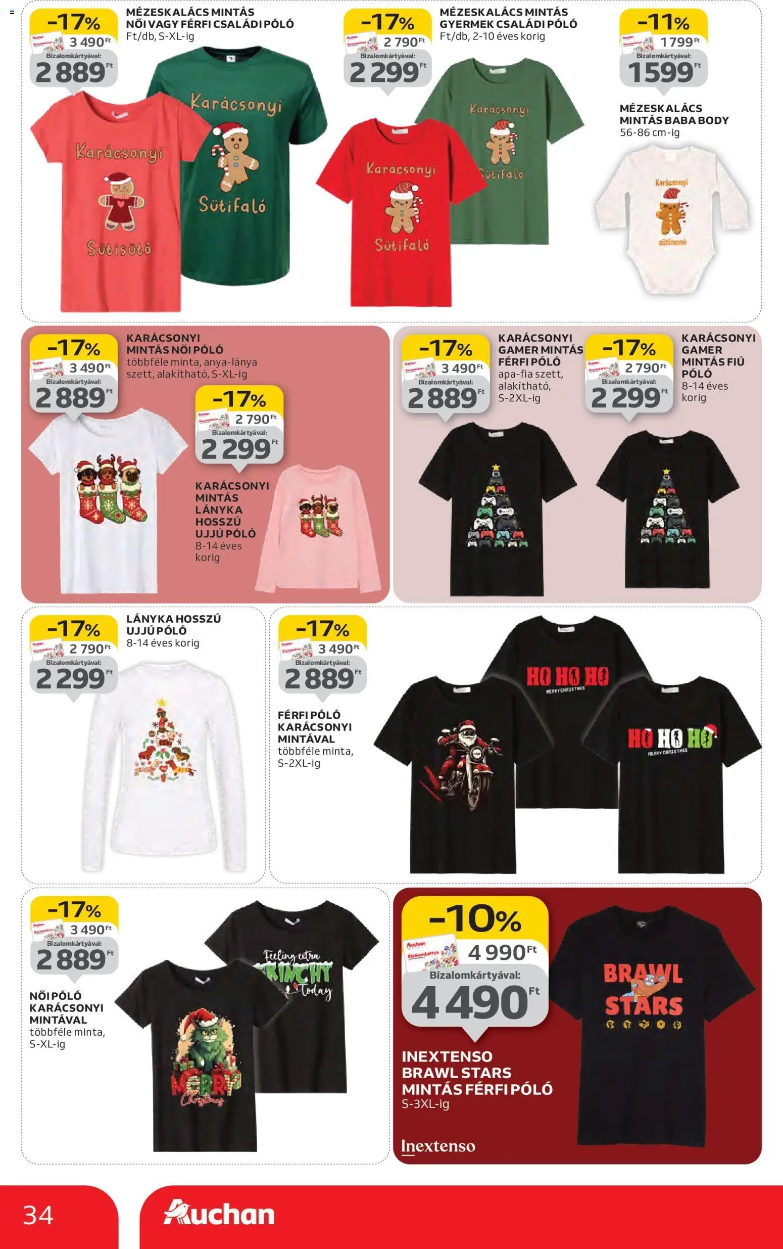 Auchan újság 2025.11.13. Karácsonyi ajándék ajánlataink (2025-11-13 - 2025-12-24)