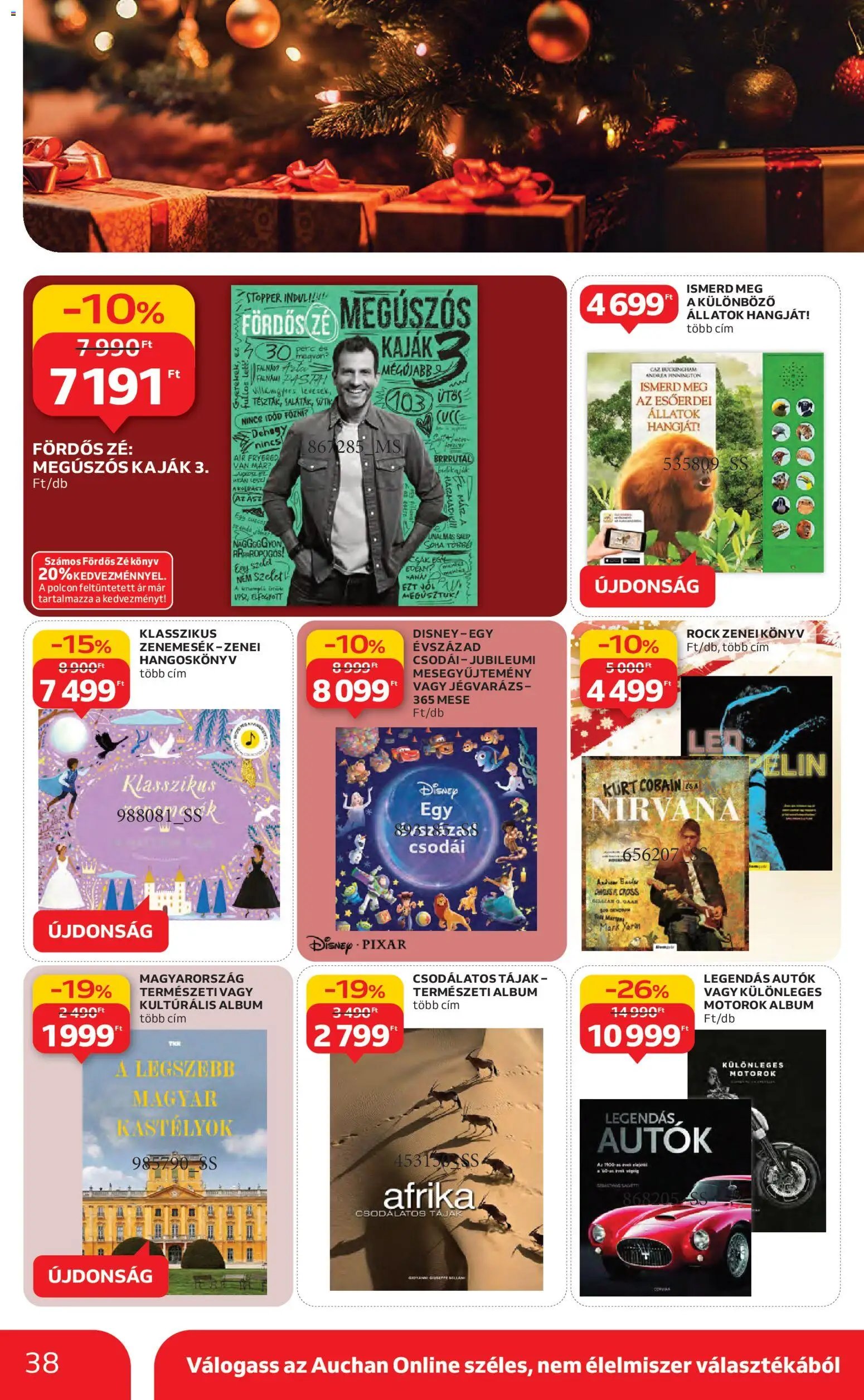 Auchan újság 2025.11.13. Karácsonyi ajándék ajánlataink (2025-11-13 - 2025-12-24)