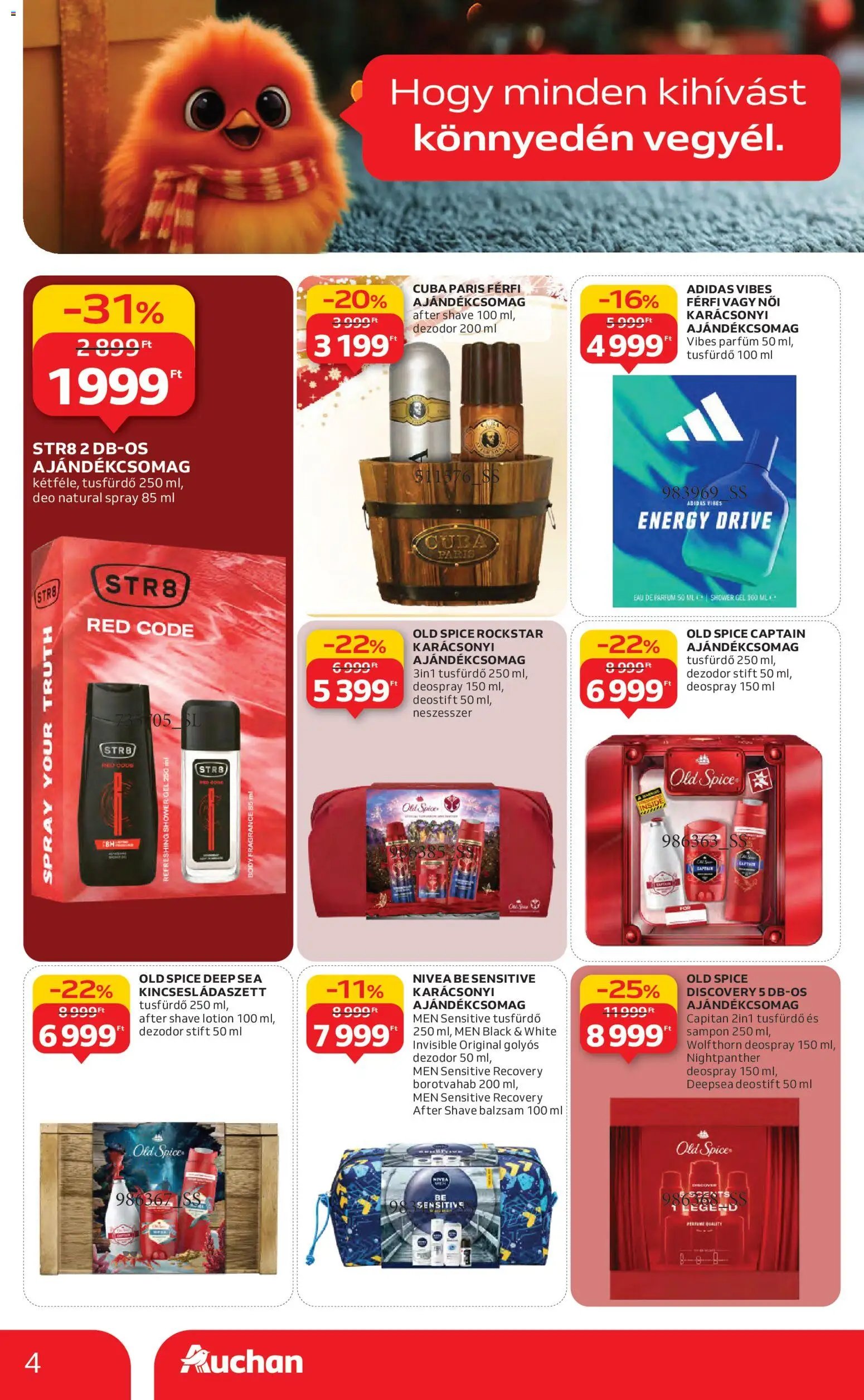 Auchan újság 2025.11.13. Karácsonyi ajándék ajánlataink (2025-11-13 - 2025-12-24)