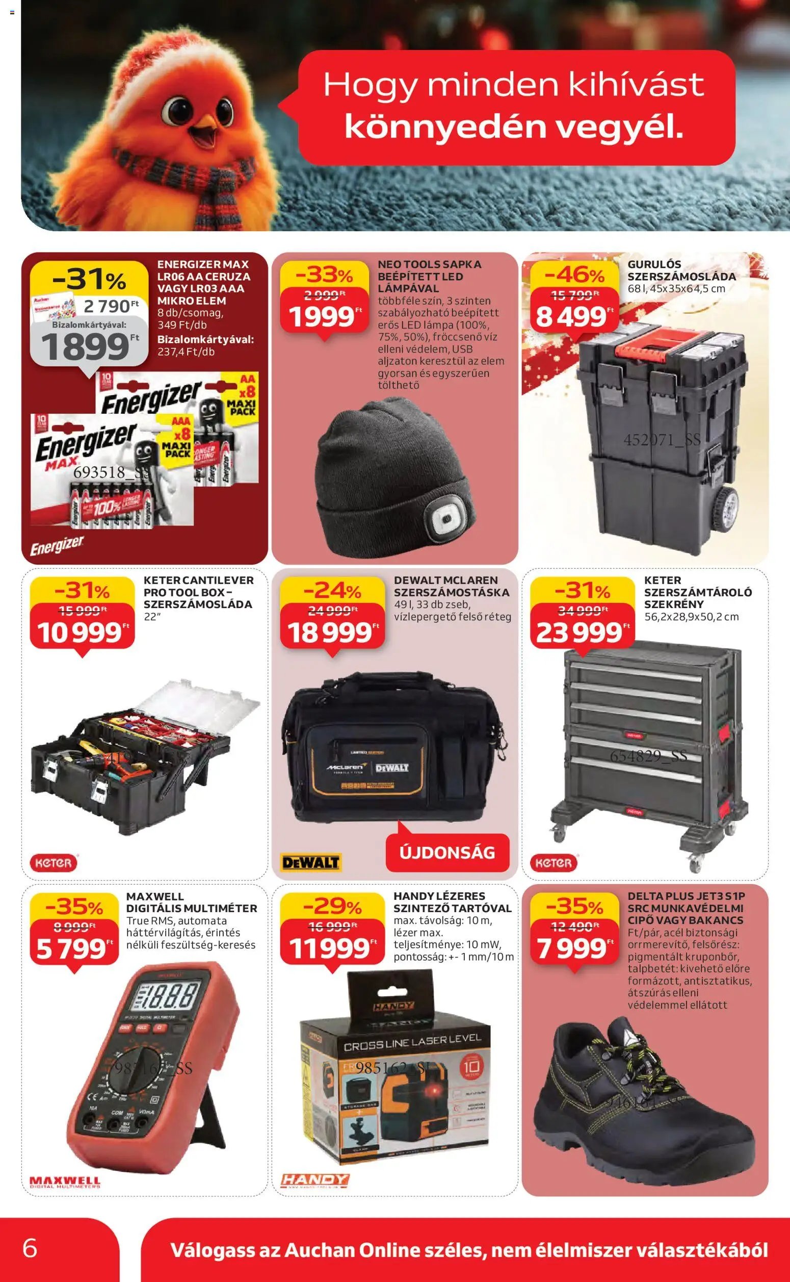 Auchan újság 2025.11.13. Karácsonyi ajándék ajánlataink (2025-11-13 - 2025-12-24)