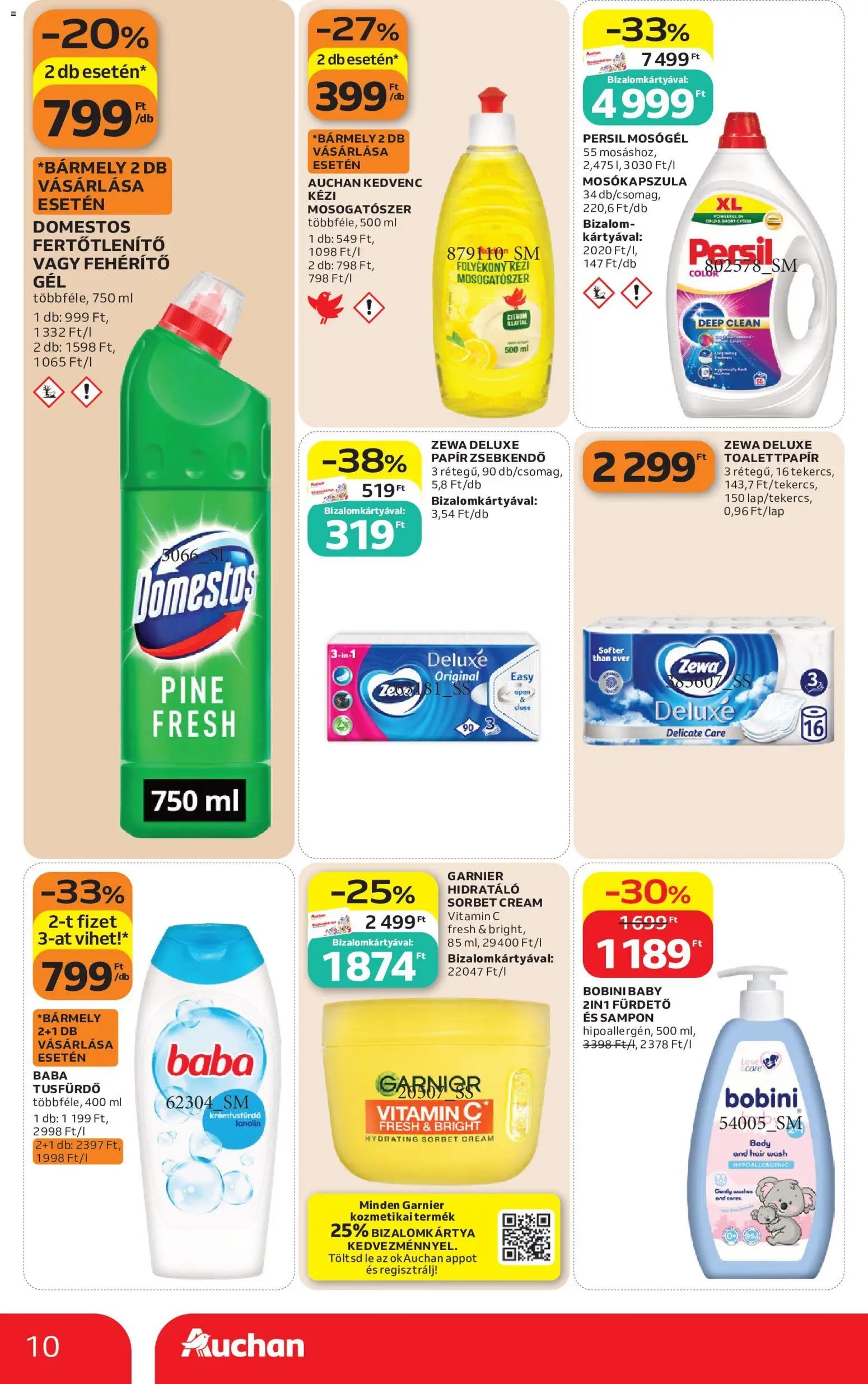 Auchan újság 2026.08.27. Auchan Szupermarket akciós újság