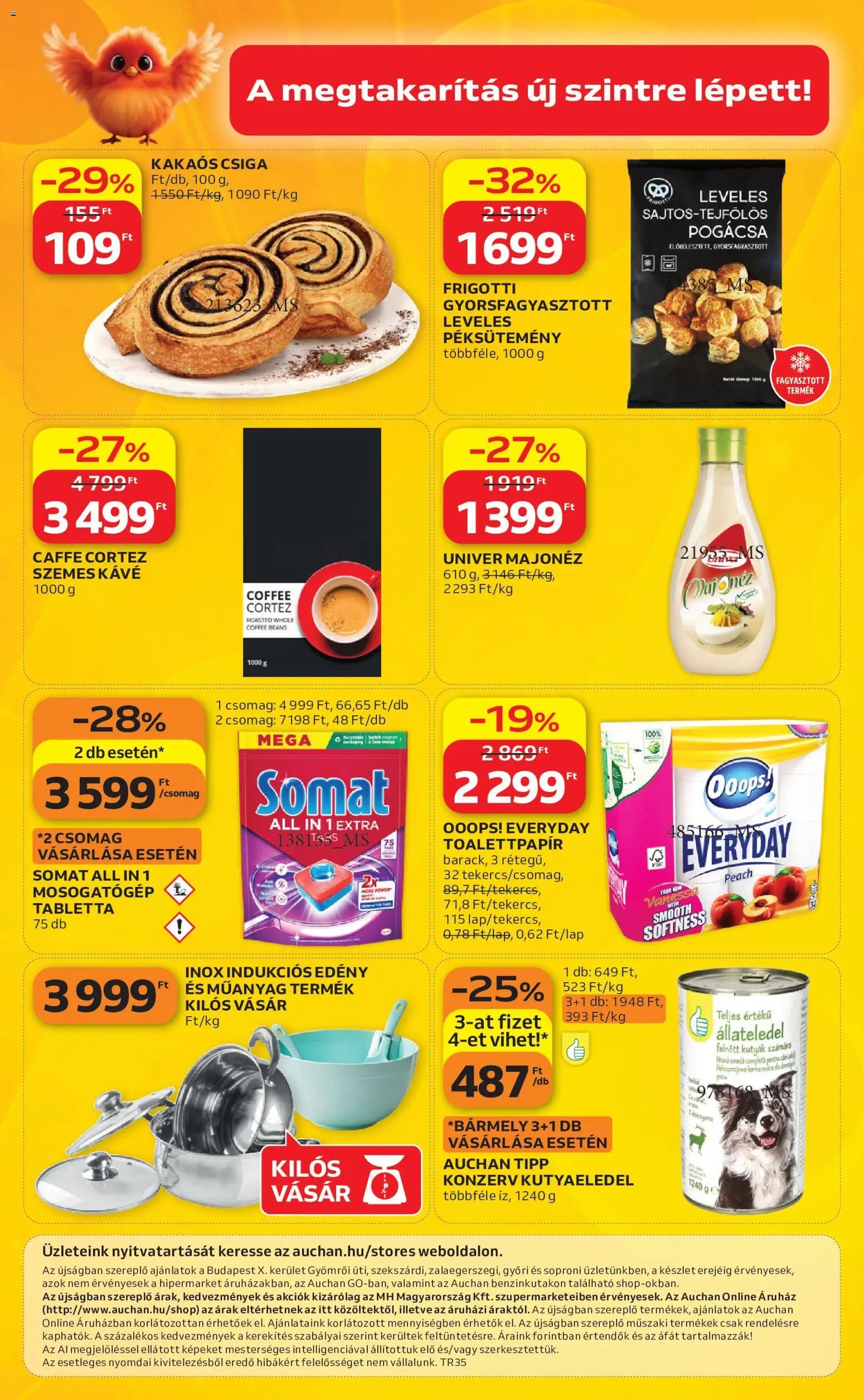 Auchan újság 2026.08.27. Auchan Szupermarket akciós újság