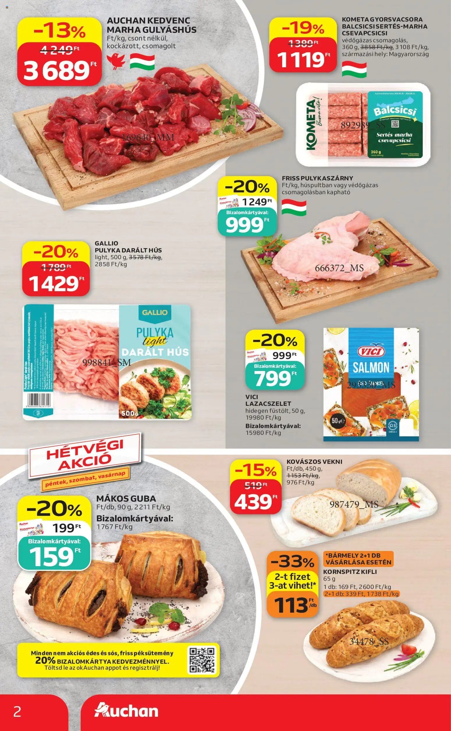 Auchan újság 2026.08.27. Auchan Szupermarket akciós újság