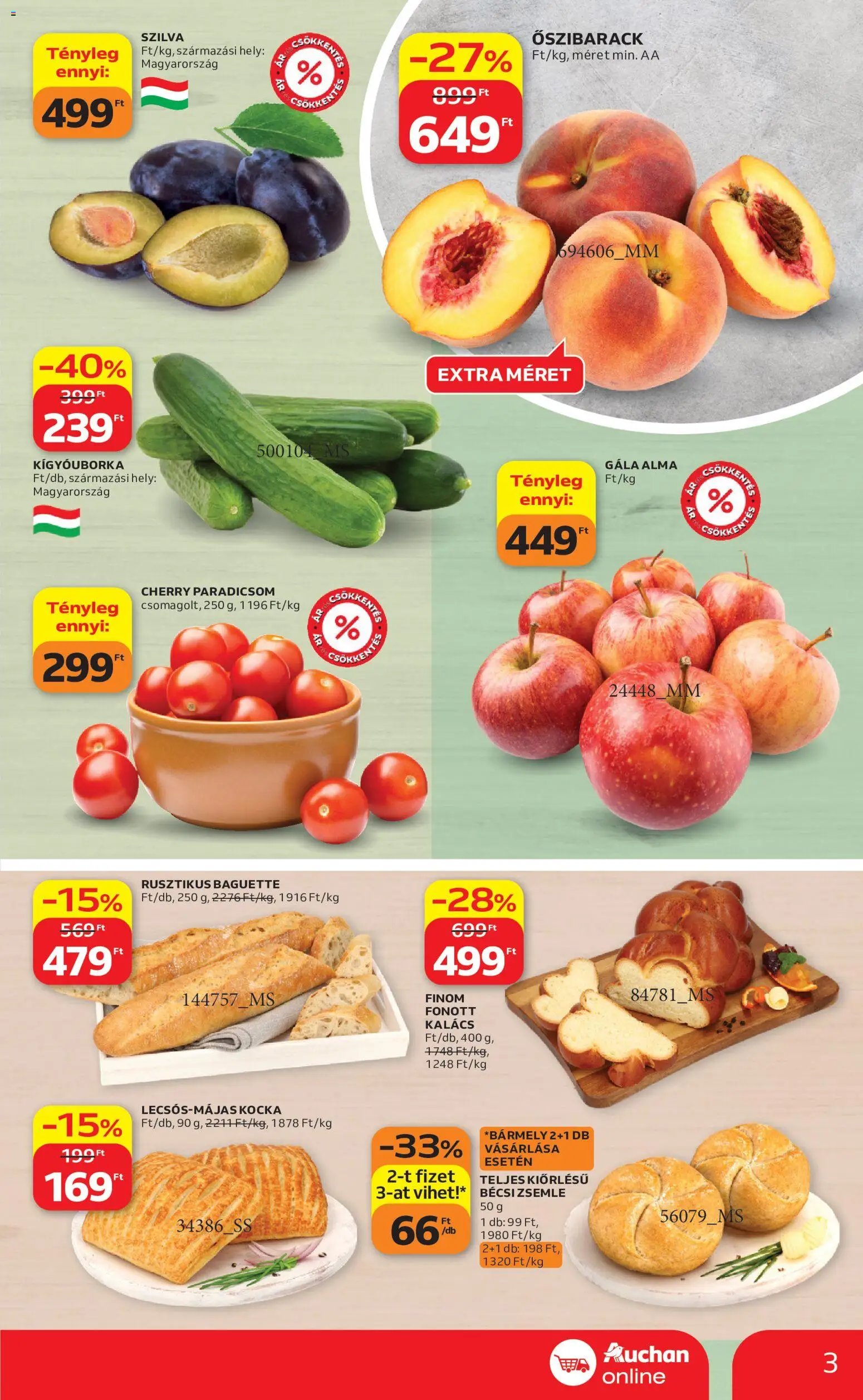 Auchan újság 2026.08.27. Auchan Szupermarket akciós újság