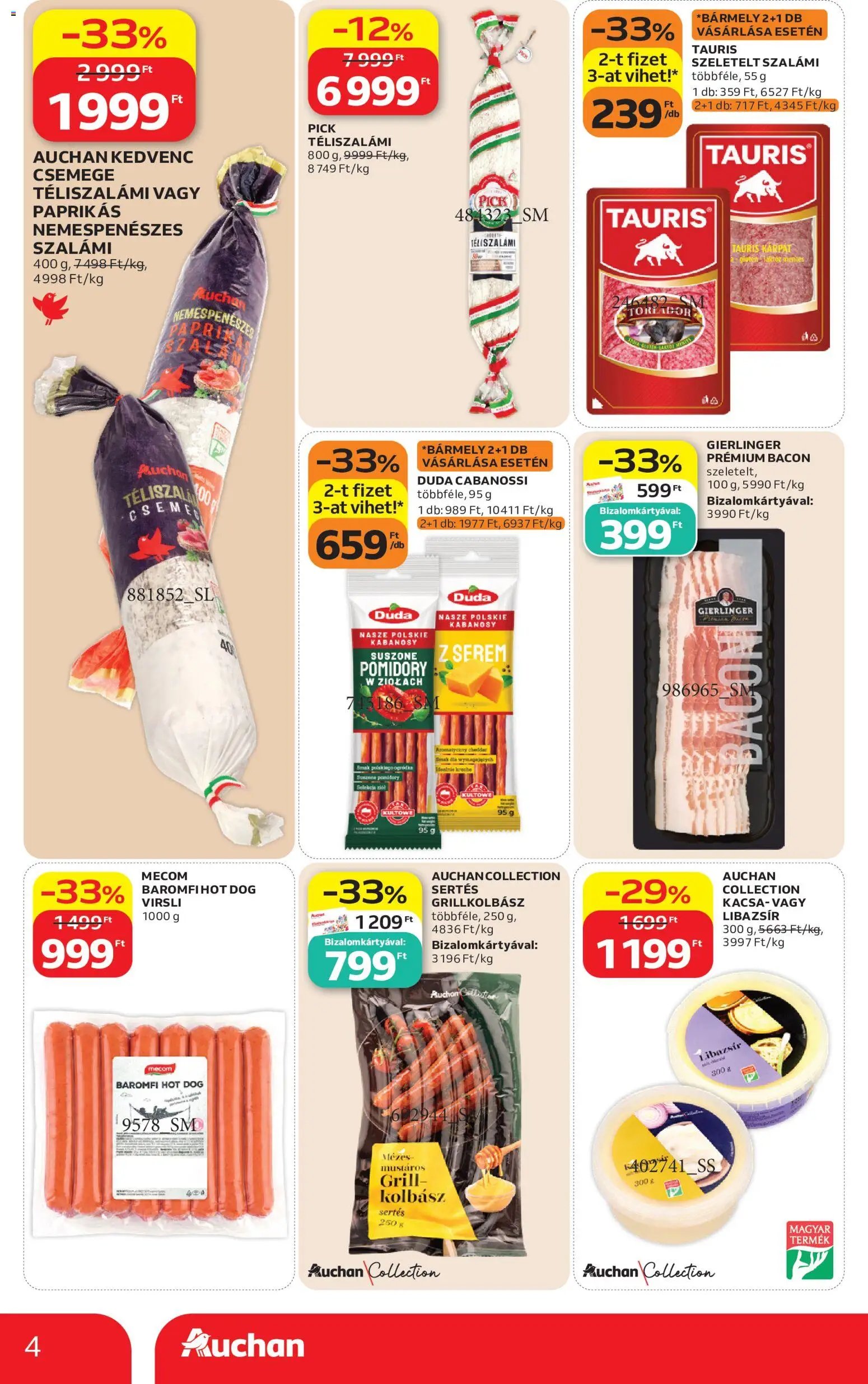 Auchan újság 2026.08.27. Auchan Szupermarket akciós újság