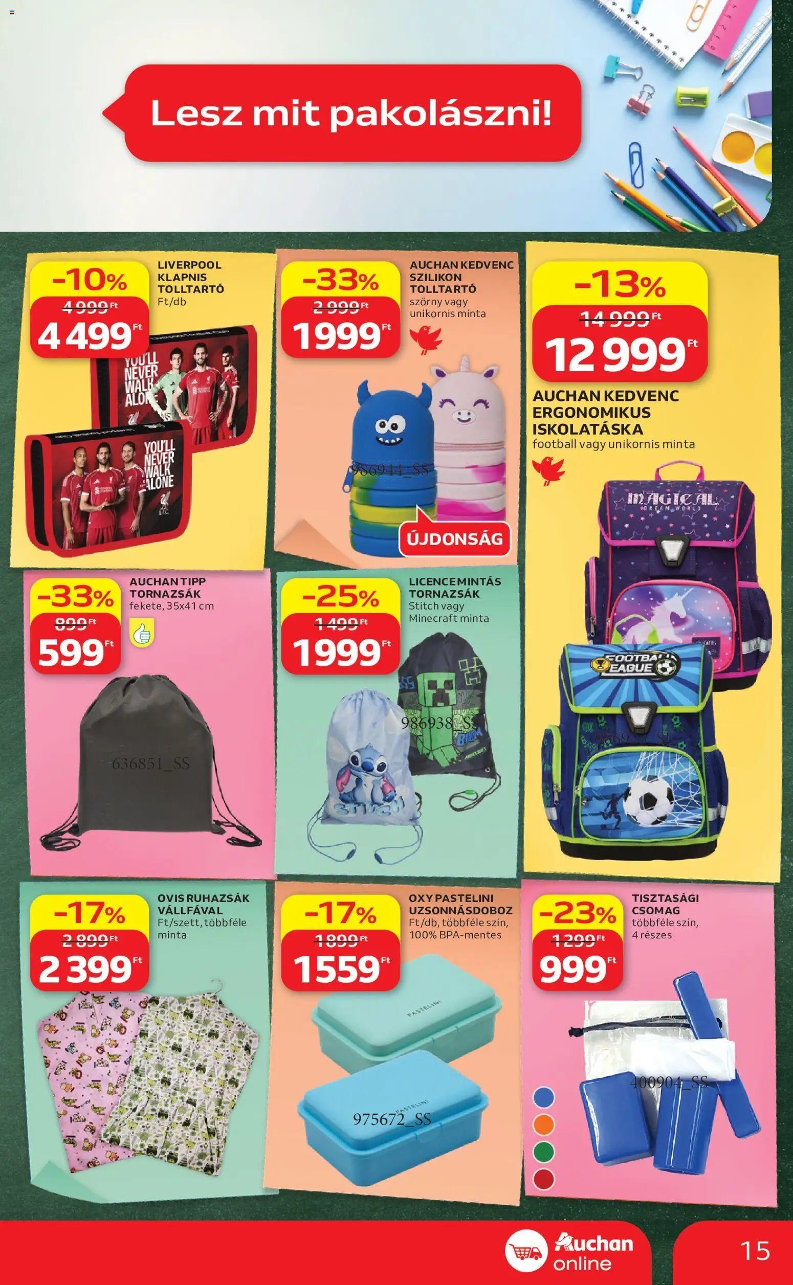 Auchan újság 2026.07.23. Auchan Szupermarket akciós újság
