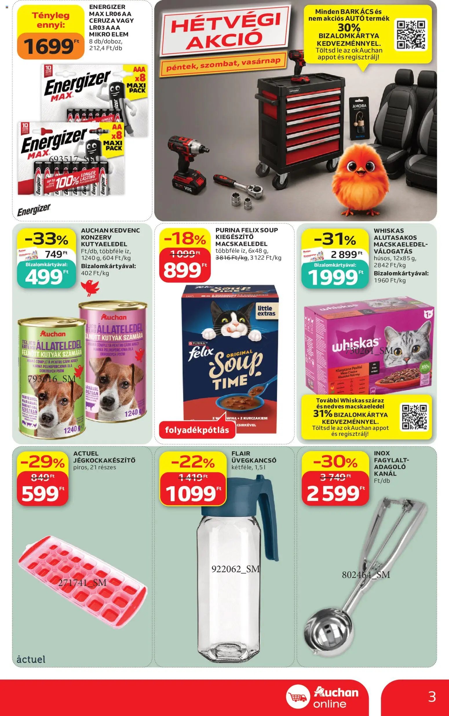 Auchan újság 2026.07.23. Auchan Szupermarket akciós újság