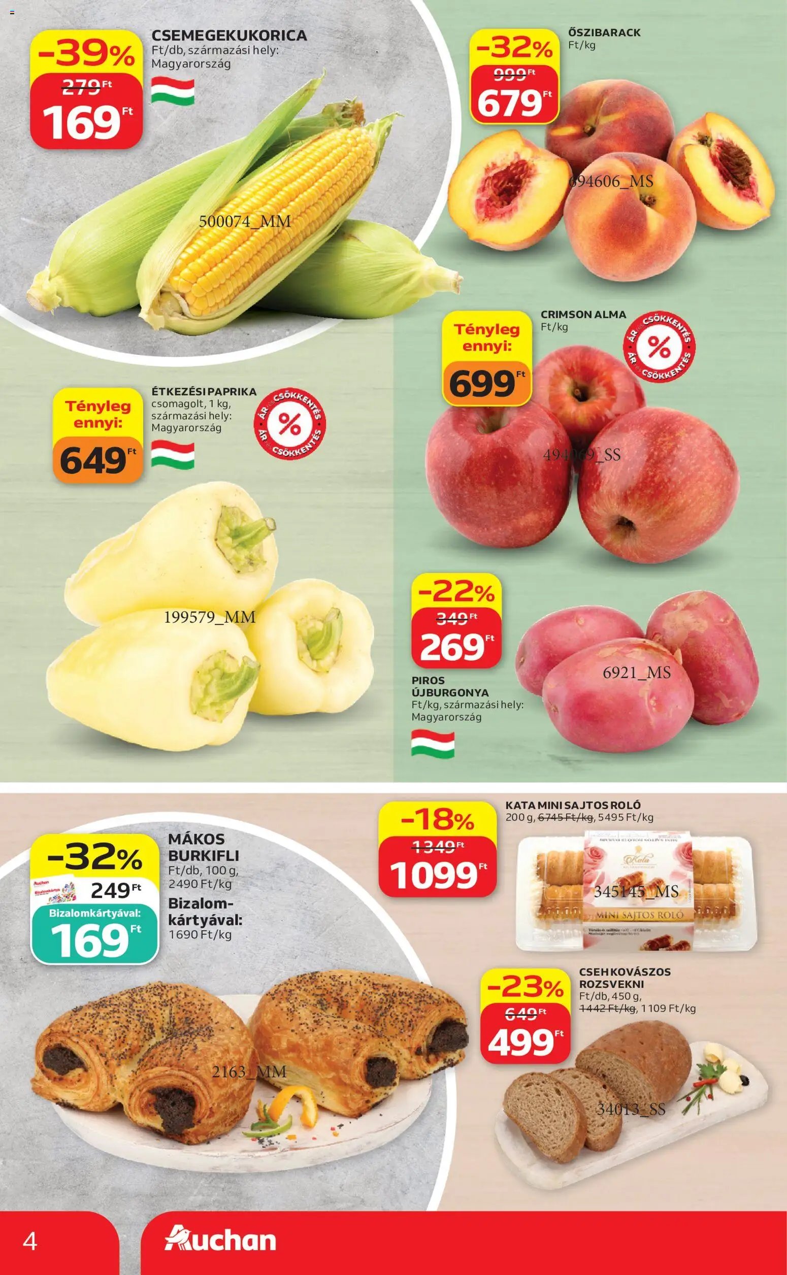 Auchan újság 2026.07.23. Auchan Szupermarket akciós újság