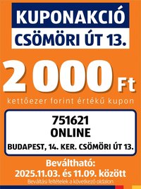Aldi újság 2025.11.03. Kupón Akció | Budapest (2025-11-03 - 2025-11-09)