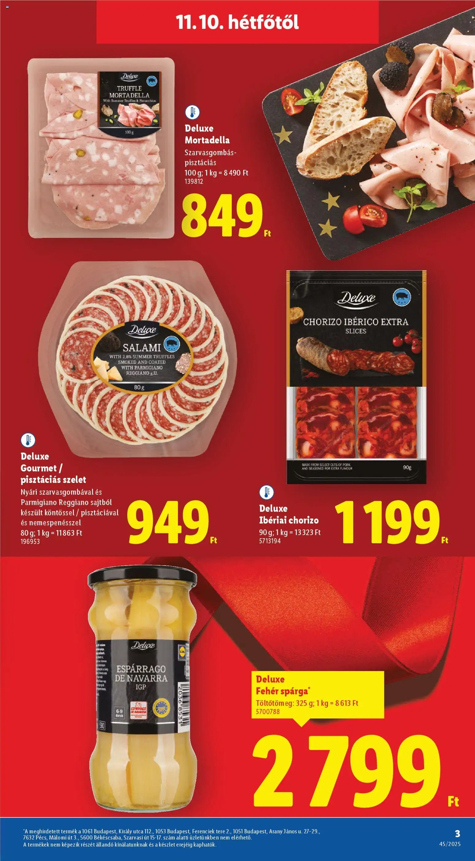 Lidl újság 2025.11.06. Deluxe katalógus (2025-11-06 - 2025-12-28)
