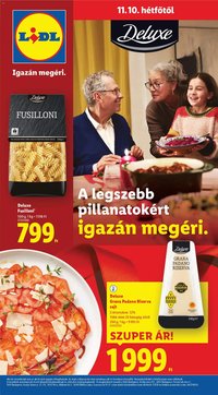 Lidl újság 2025.11.06. Deluxe katalógus (2025-11-06 - 2025-12-28)