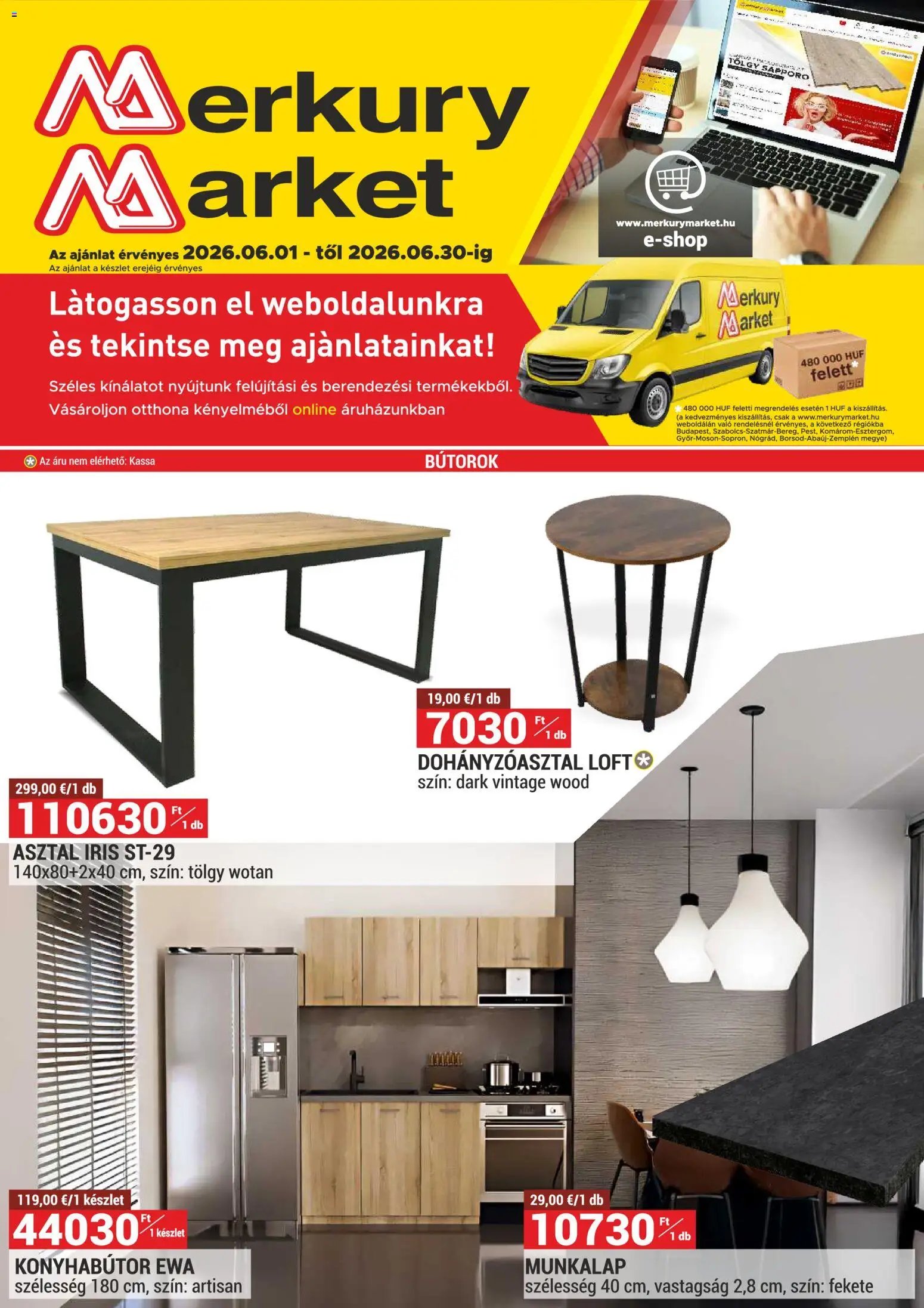 Merkury Market újság 2026.06.01. Merkury Market akciós újság