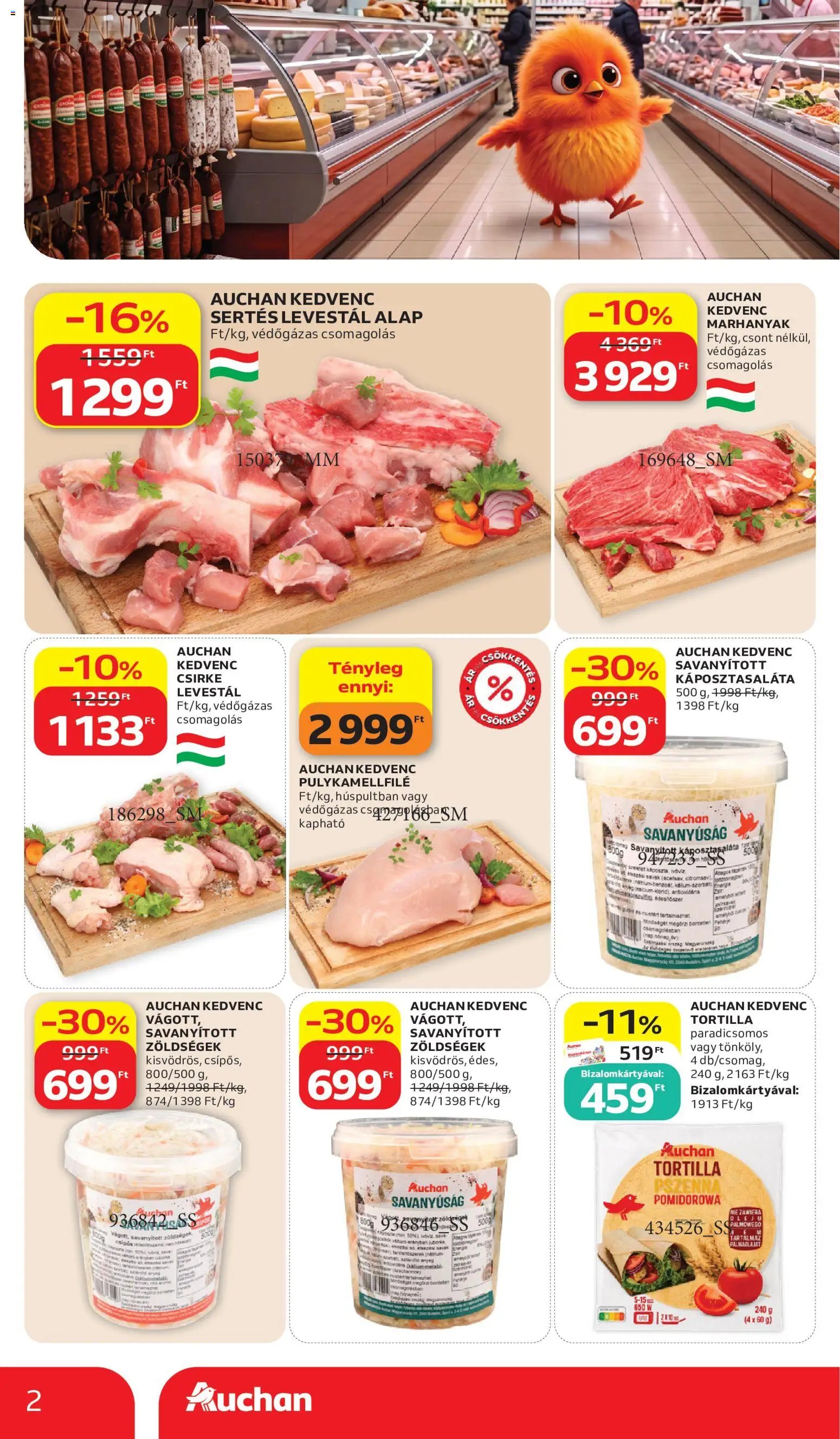 Auchan Saját Márkás ajánlatok 2026.10.15. - lapozható formában szórólap ✳️