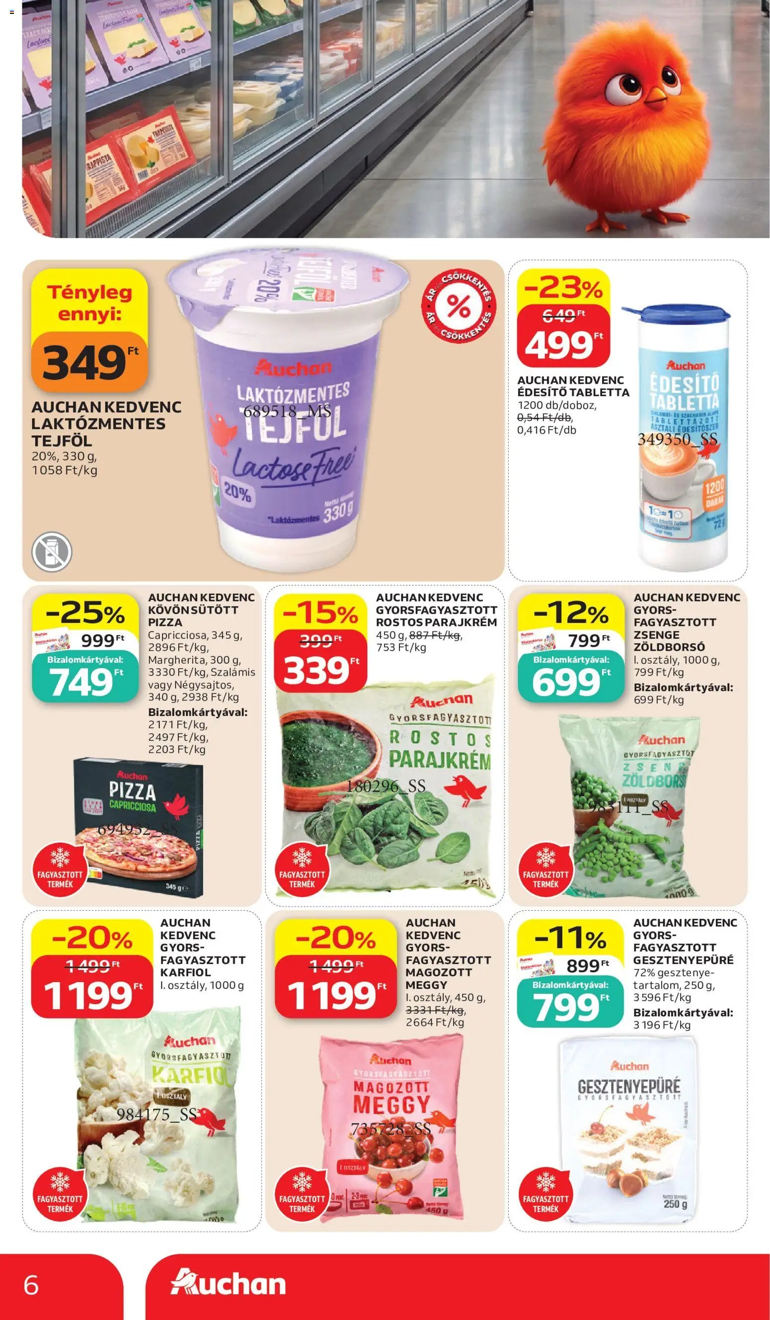 Auchan Saját Márkás ajánlatok 2026.10.15. - lapozható formában szórólap ✳️