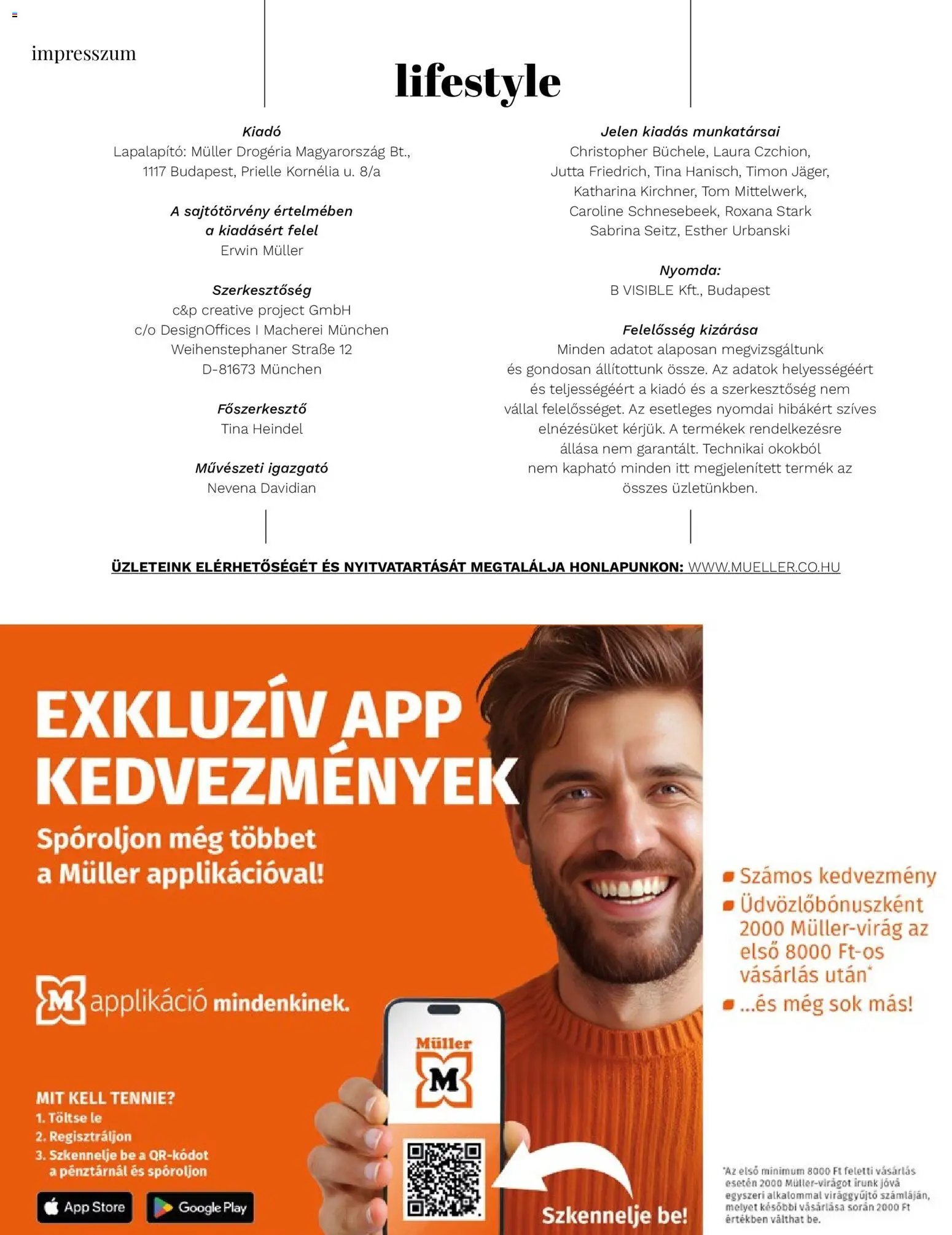 Müller újság 2026.06.01. Müller Lifestyle magazin