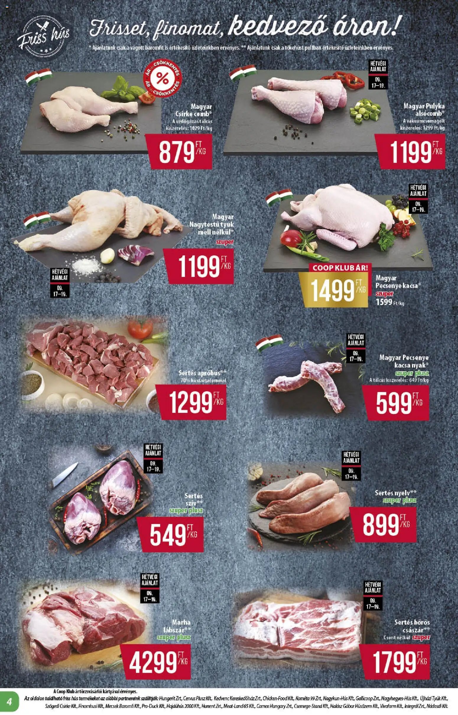 COOP újság 2026.09.17. COOP - Abc & szuper / Alföld Pro-Coop Zrt.