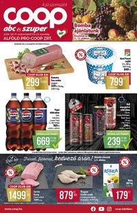 COOP újság 2026.09.17. COOP - Abc & szuper / Alföld Pro-Coop Zrt.