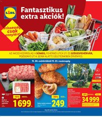 Lidl újság 2025.11.20. Sümeg (2025-11-20 - 2025-11-23)