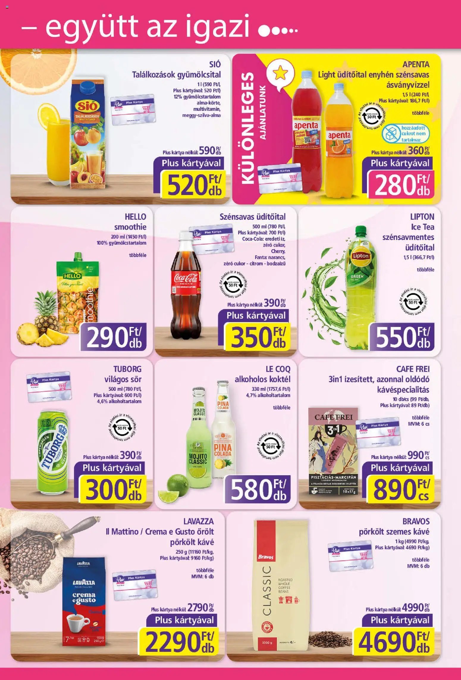 Plus Market újság 2026.07.16. Plus Market akciós újság