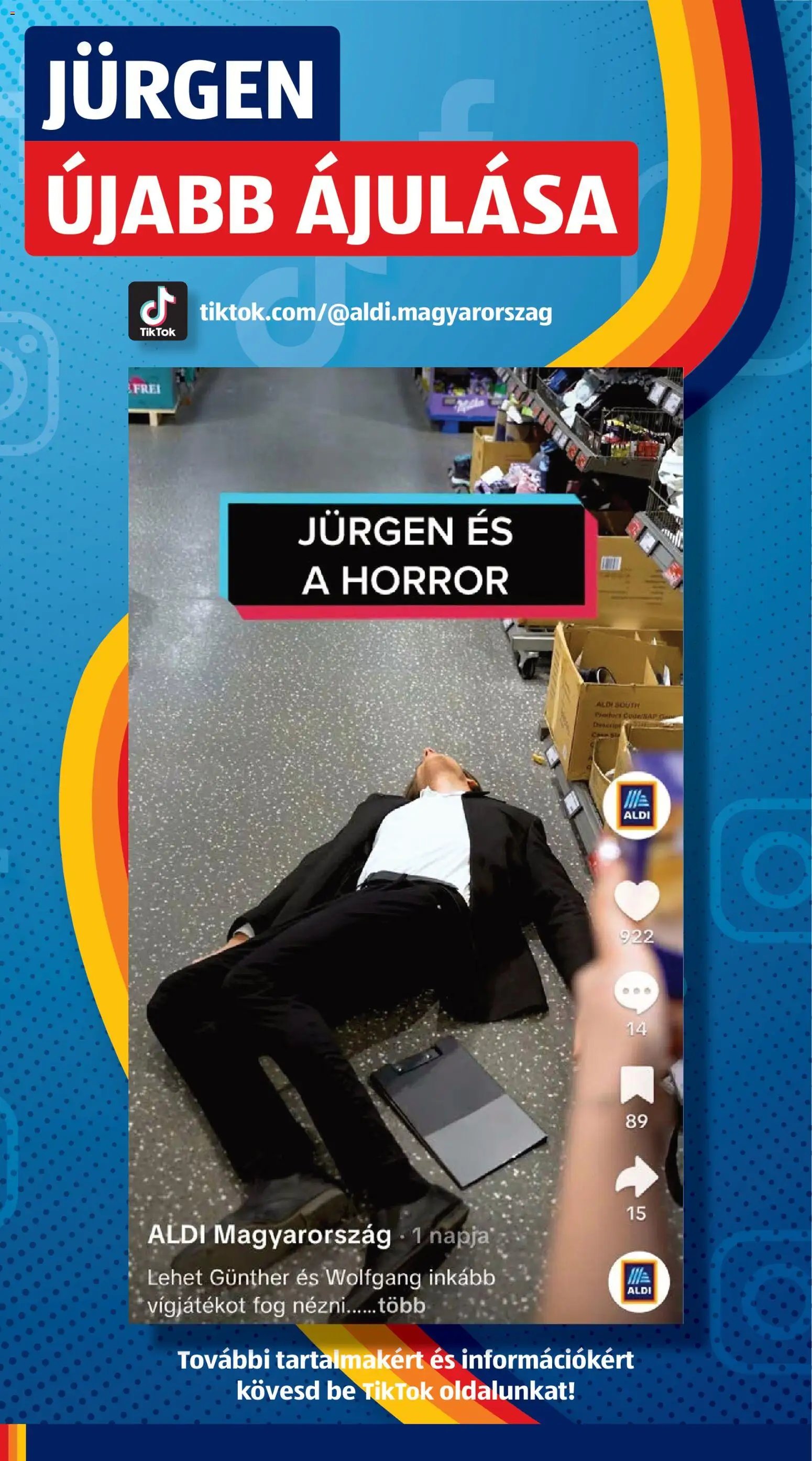 Aldi újság 2026.04.23. Aldi Középső sor termékei (2026-04-23 - 2026-04-29)