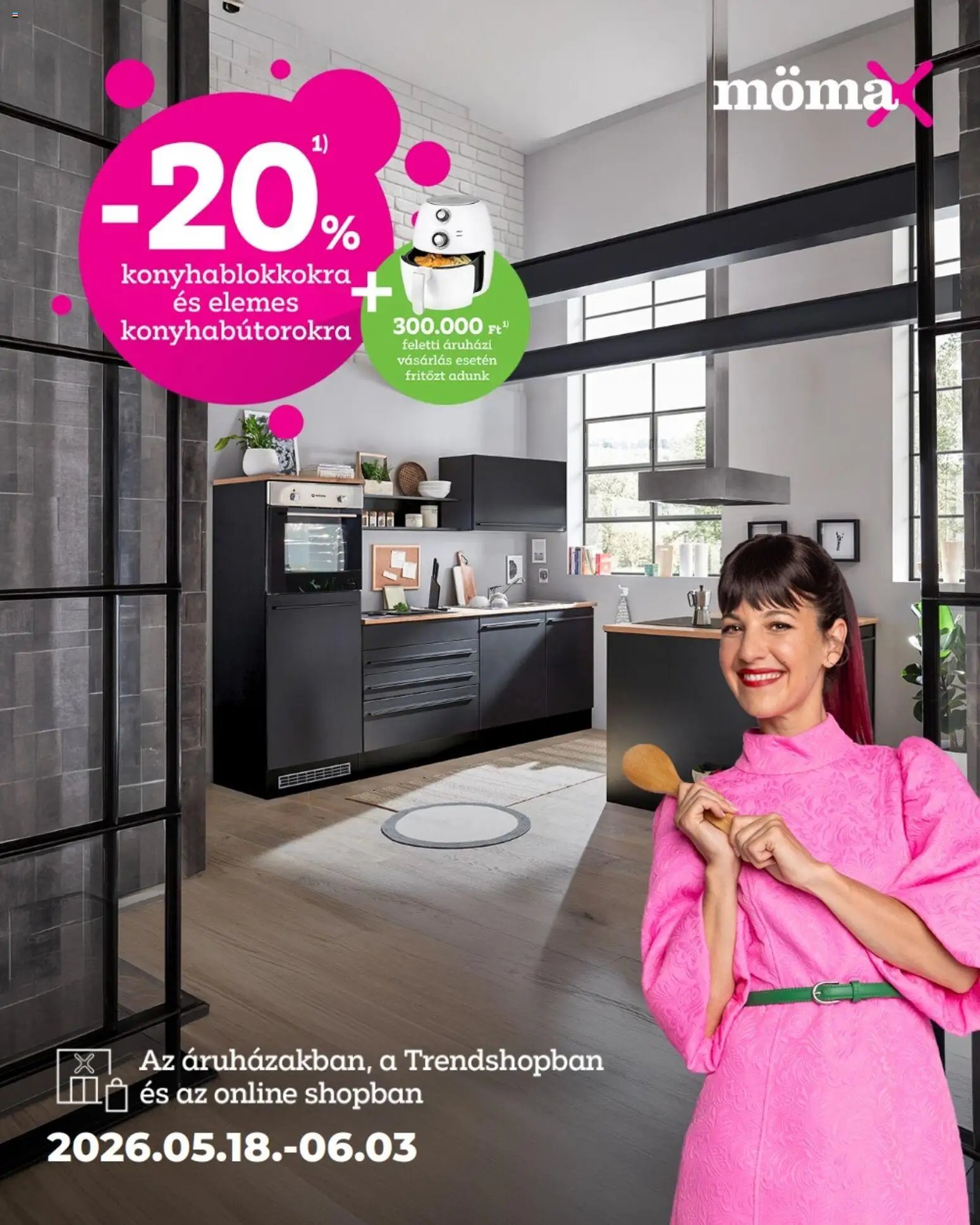 Mömax újság 2026.05.18. Mömax akciós újság (2026-05-18 - 2026-06-03)