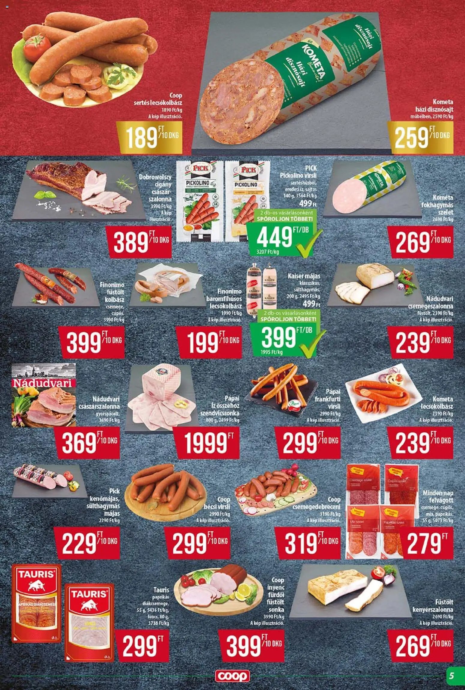 COOP újság 2025.11.13. Tisza - Szuper Plusz (2025-11-13 - 2025-11-19)