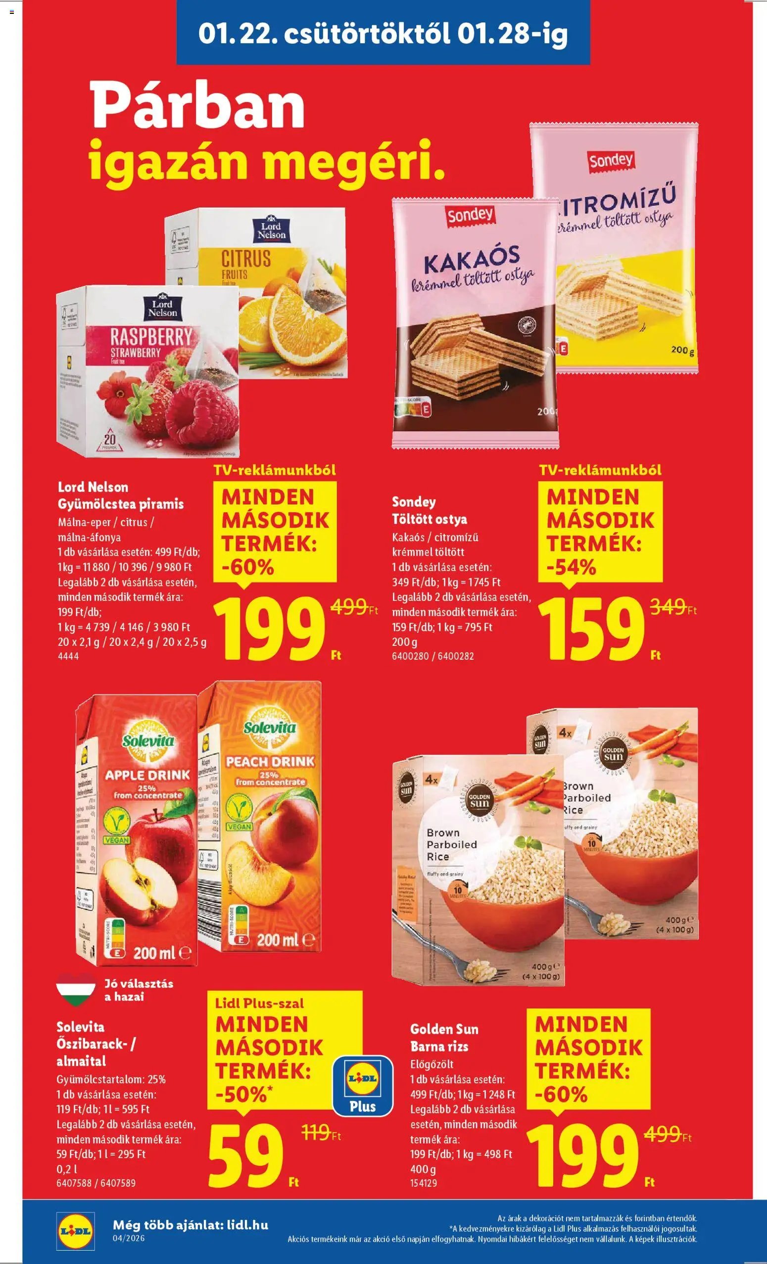 Lidl újság 2026.01.22. Akciós újság Lidl (2026-01-22 - 2026-01-28)