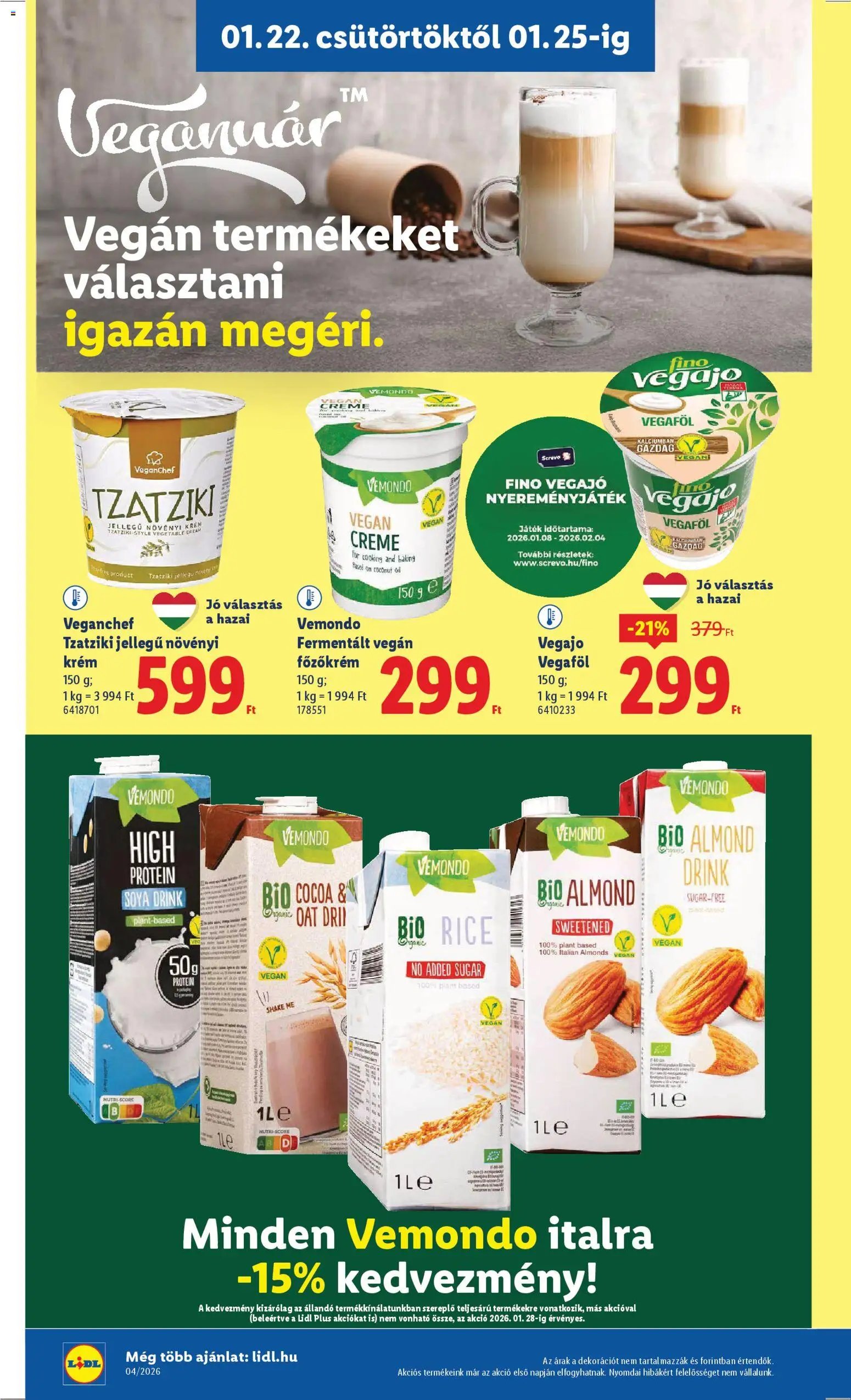 Lidl újság 2026.01.22. Akciós újság Lidl (2026-01-22 - 2026-01-28)