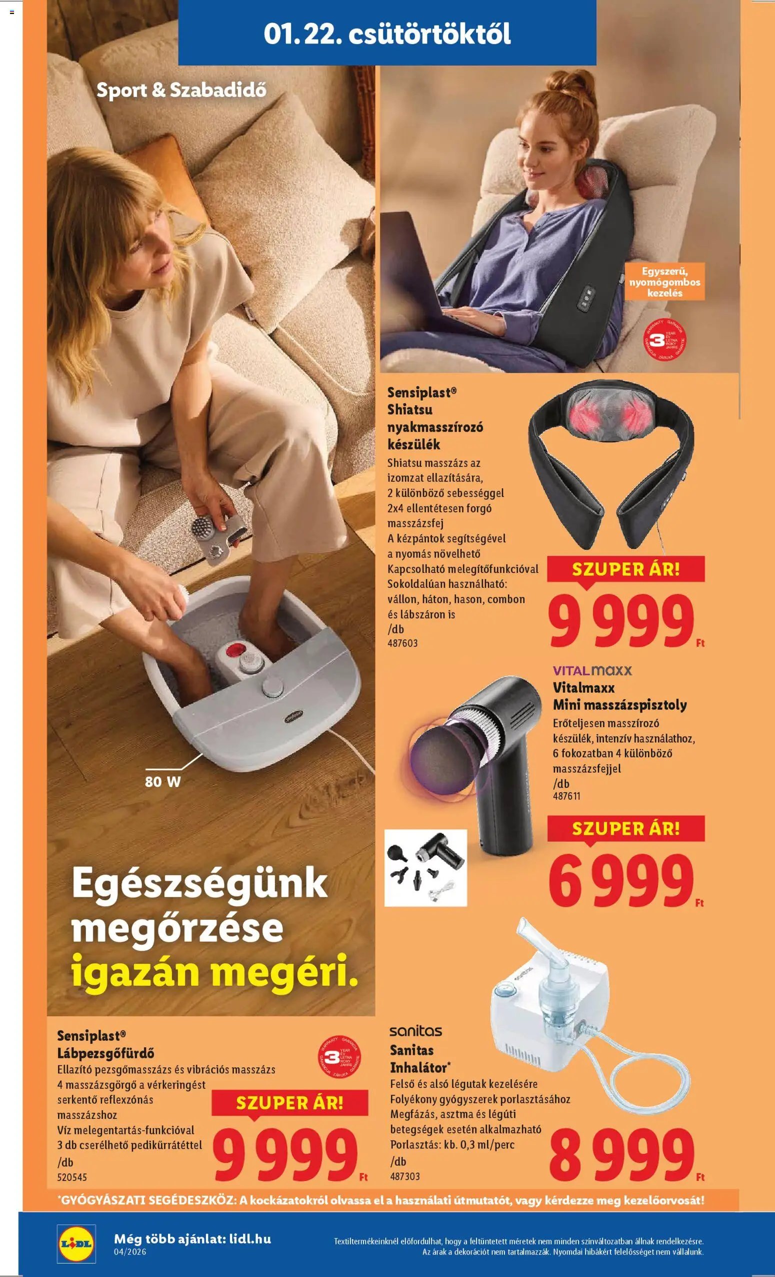 Lidl újság 2026.01.22. Akciós újság Lidl (2026-01-22 - 2026-01-28)