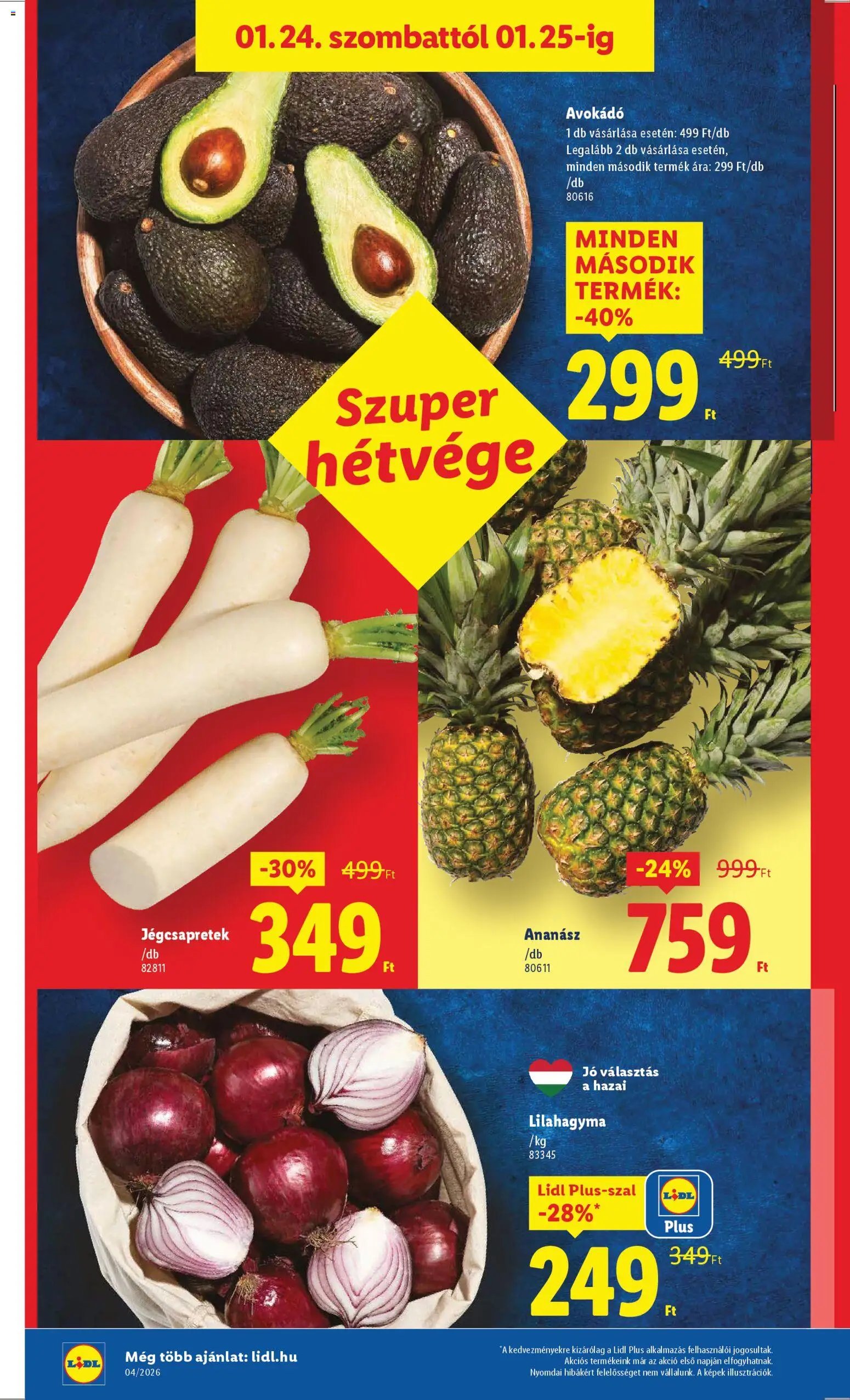 Lidl újság 2026.01.22. Akciós újság Lidl (2026-01-22 - 2026-01-28)