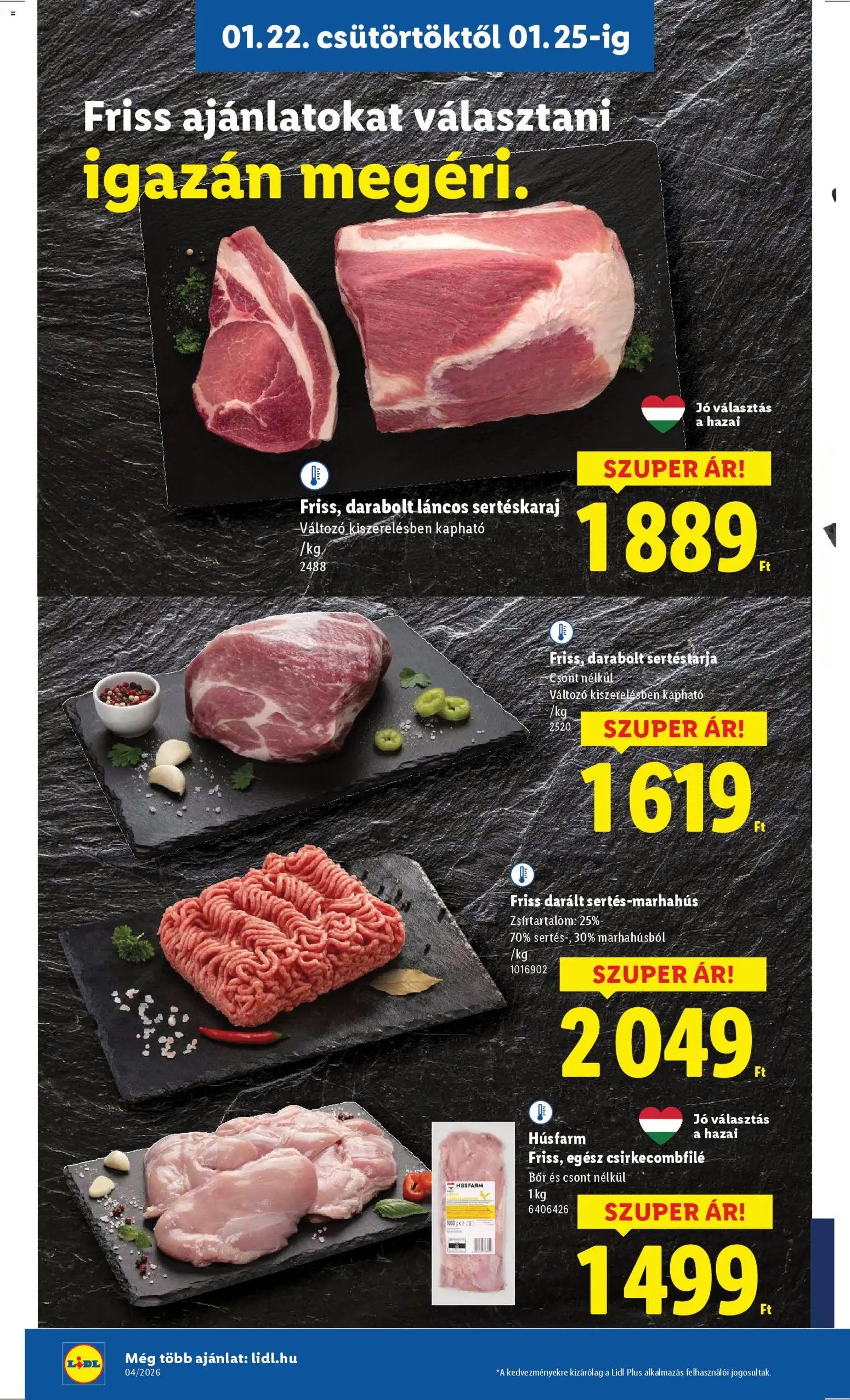 Lidl újság 2026.01.22. Akciós újság Lidl (2026-01-22 - 2026-01-28)