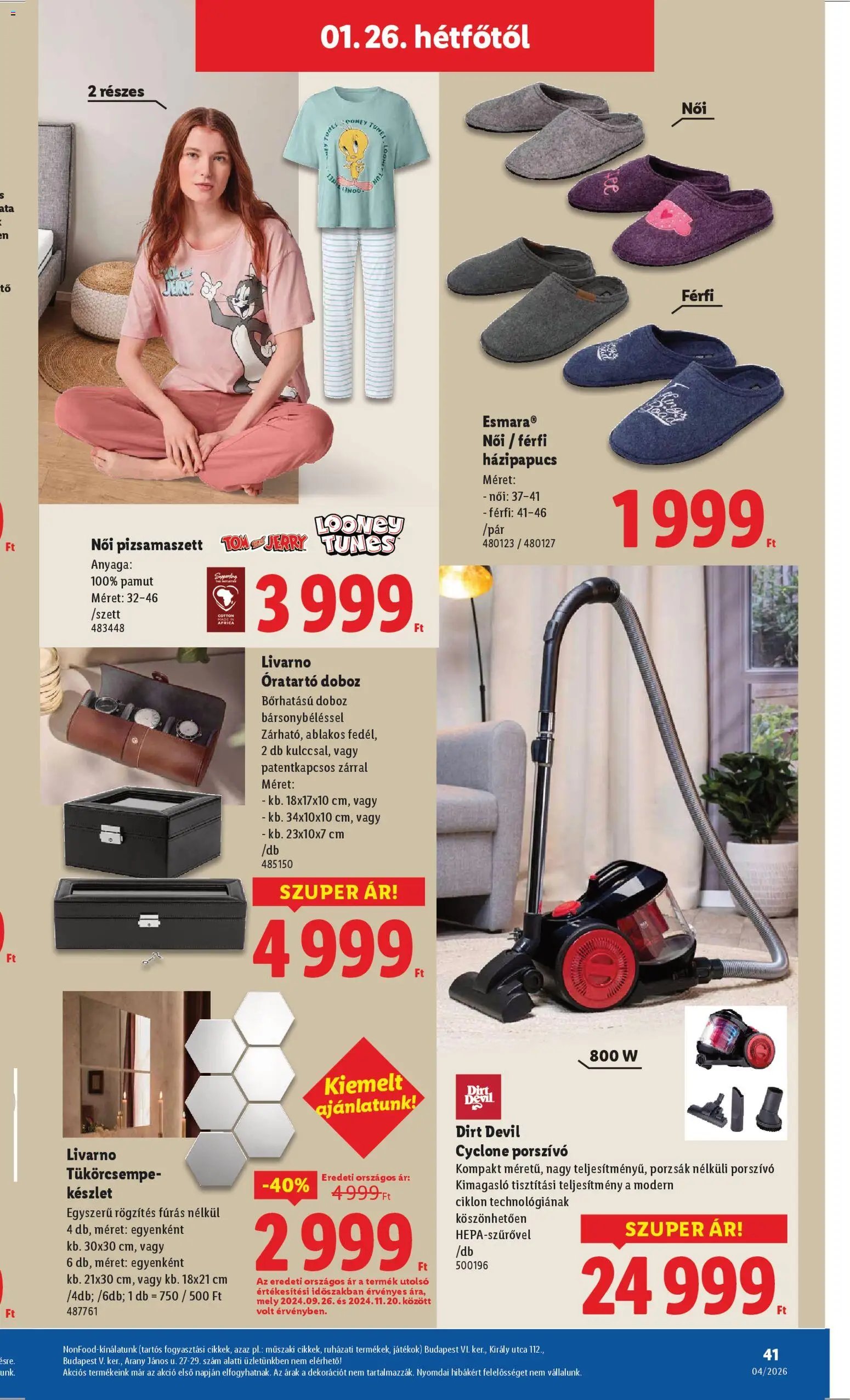 Lidl újság 2026.01.22. Akciós újság Lidl (2026-01-22 - 2026-01-28)