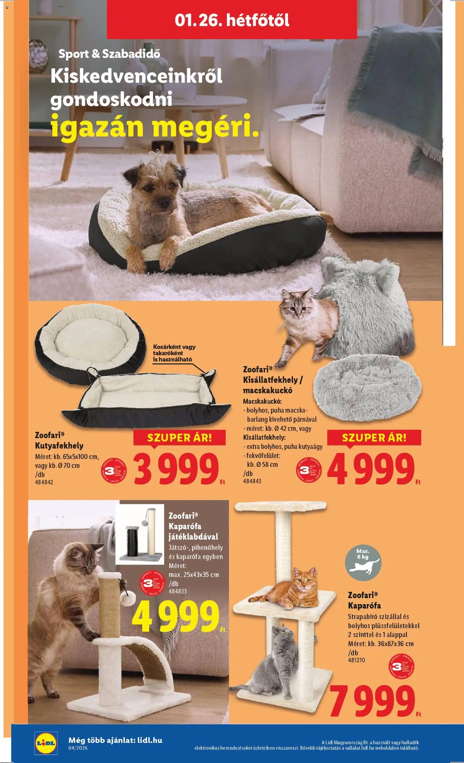 Lidl újság 2026.01.22. Akciós újság Lidl (2026-01-22 - 2026-01-28)