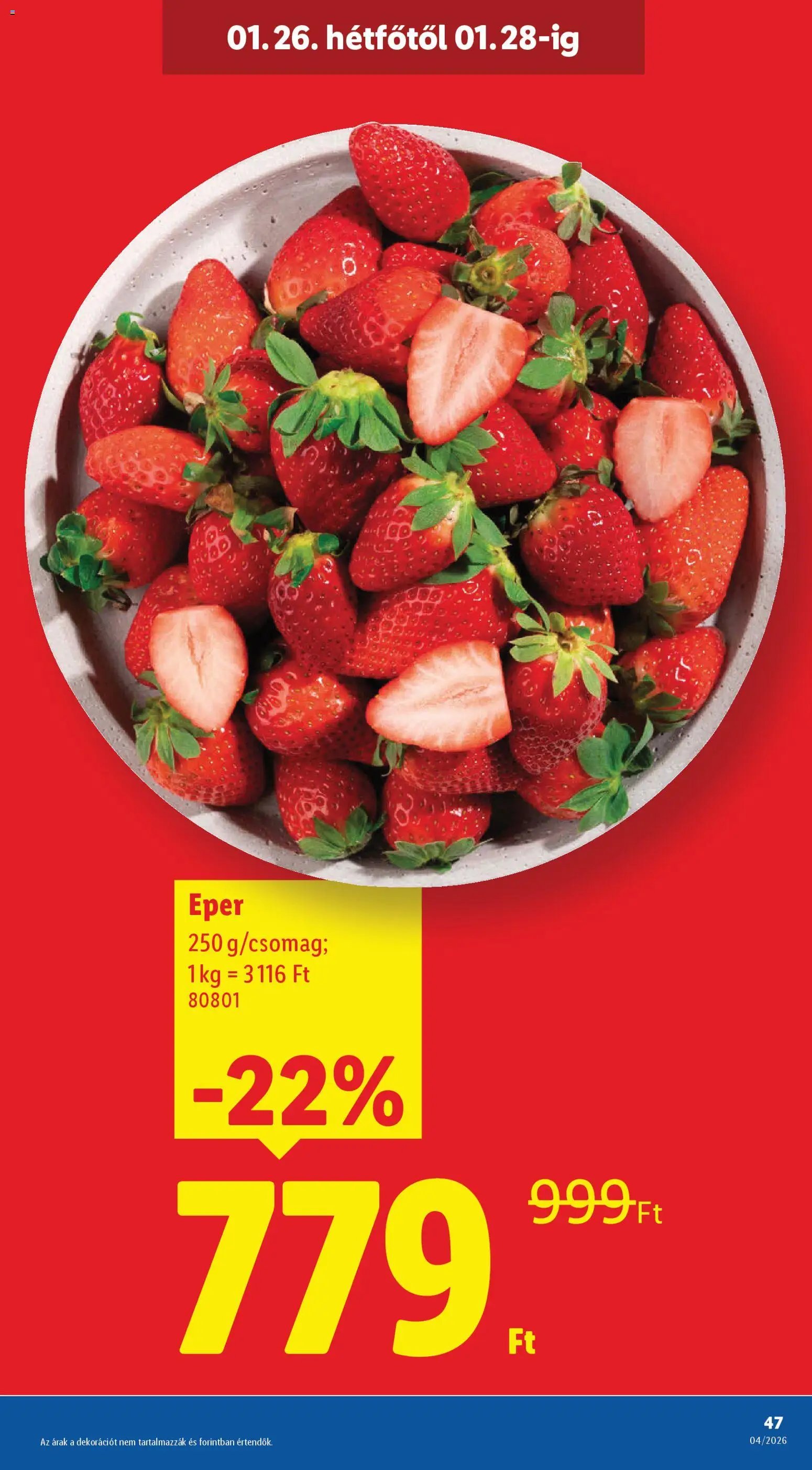 Lidl újság 2026.01.22. Akciós újság Lidl (2026-01-22 - 2026-01-28)