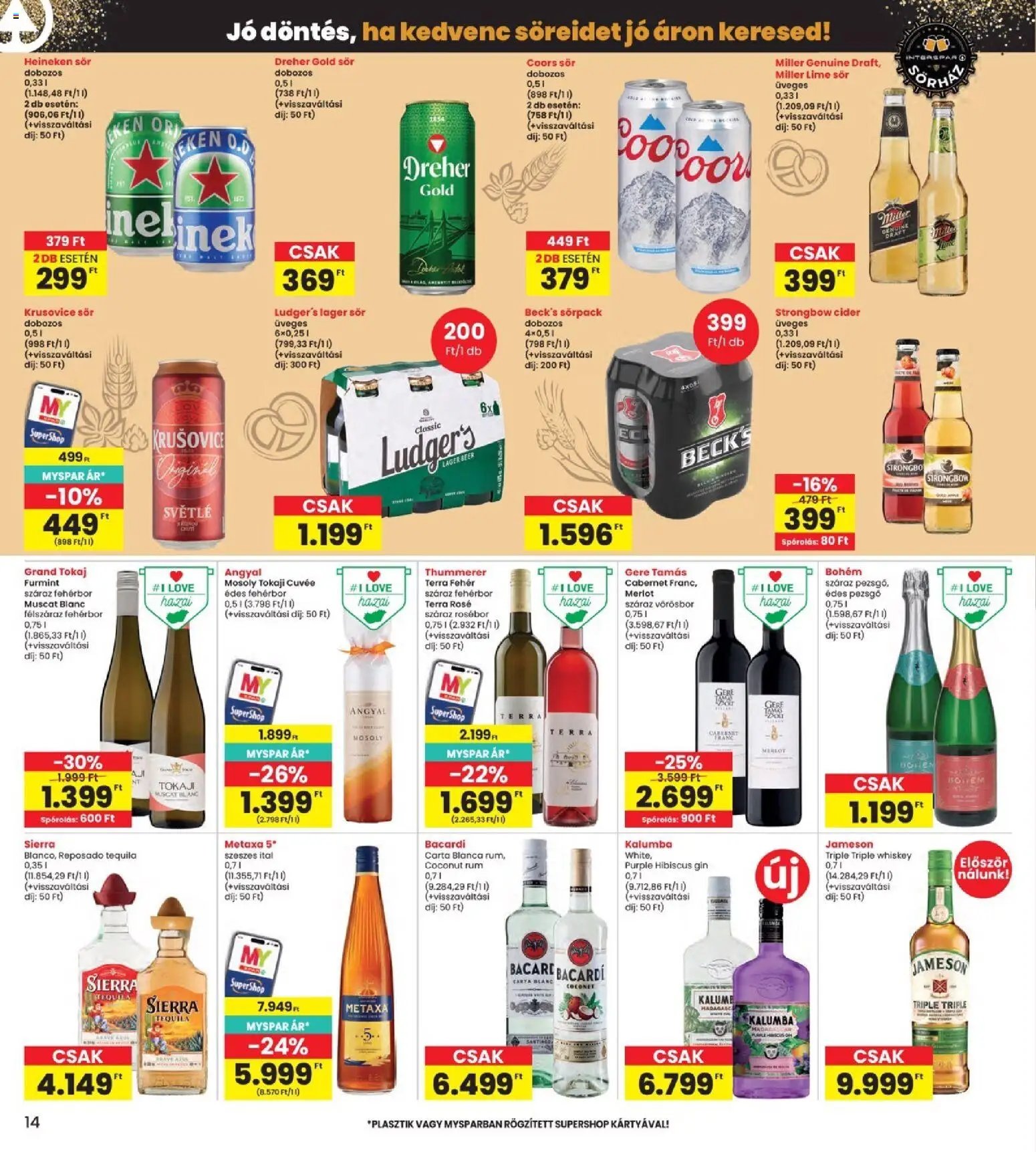 Interspar újság 2026.05.14. Interspar akciós újság (2026-05-14 - 2026-05-20)