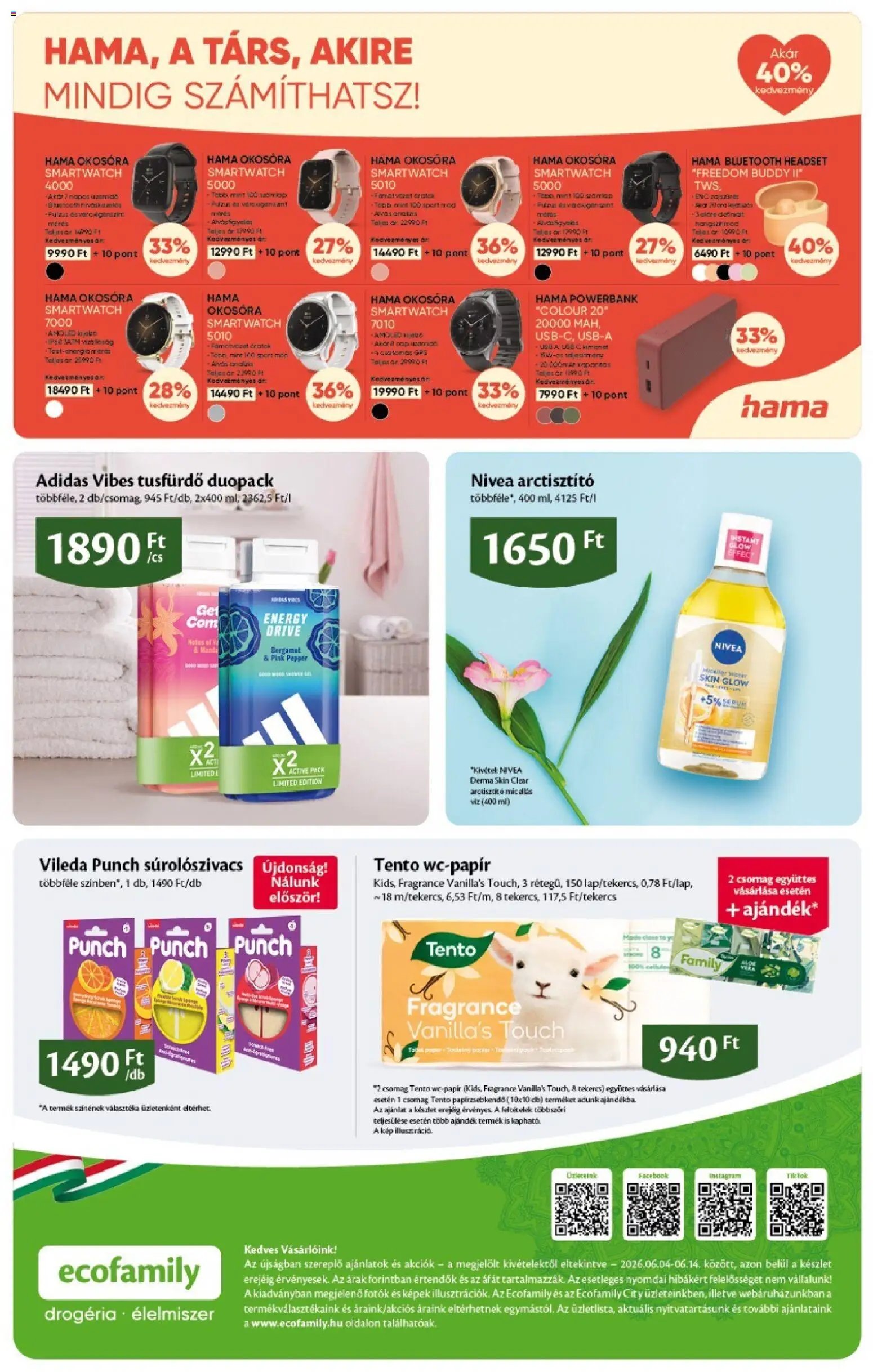 EcoFamily újság 2026.06.04. EcoFamily akciós újság