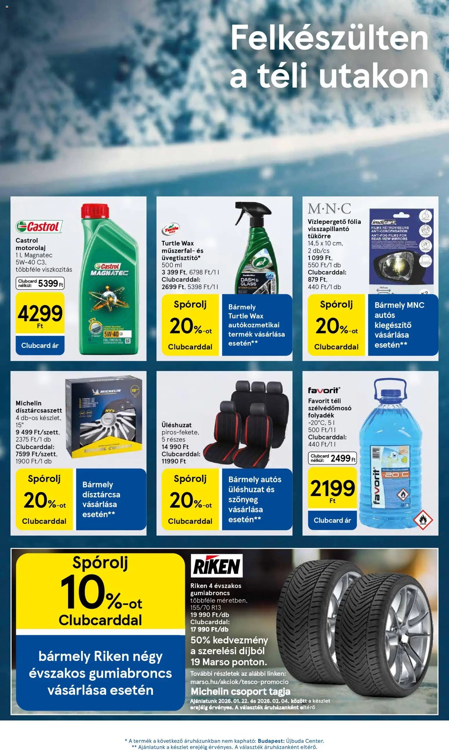 Tesco újság 2026.01.22. Akciós újság Tesco (2026-01-22 - 2026-01-28)