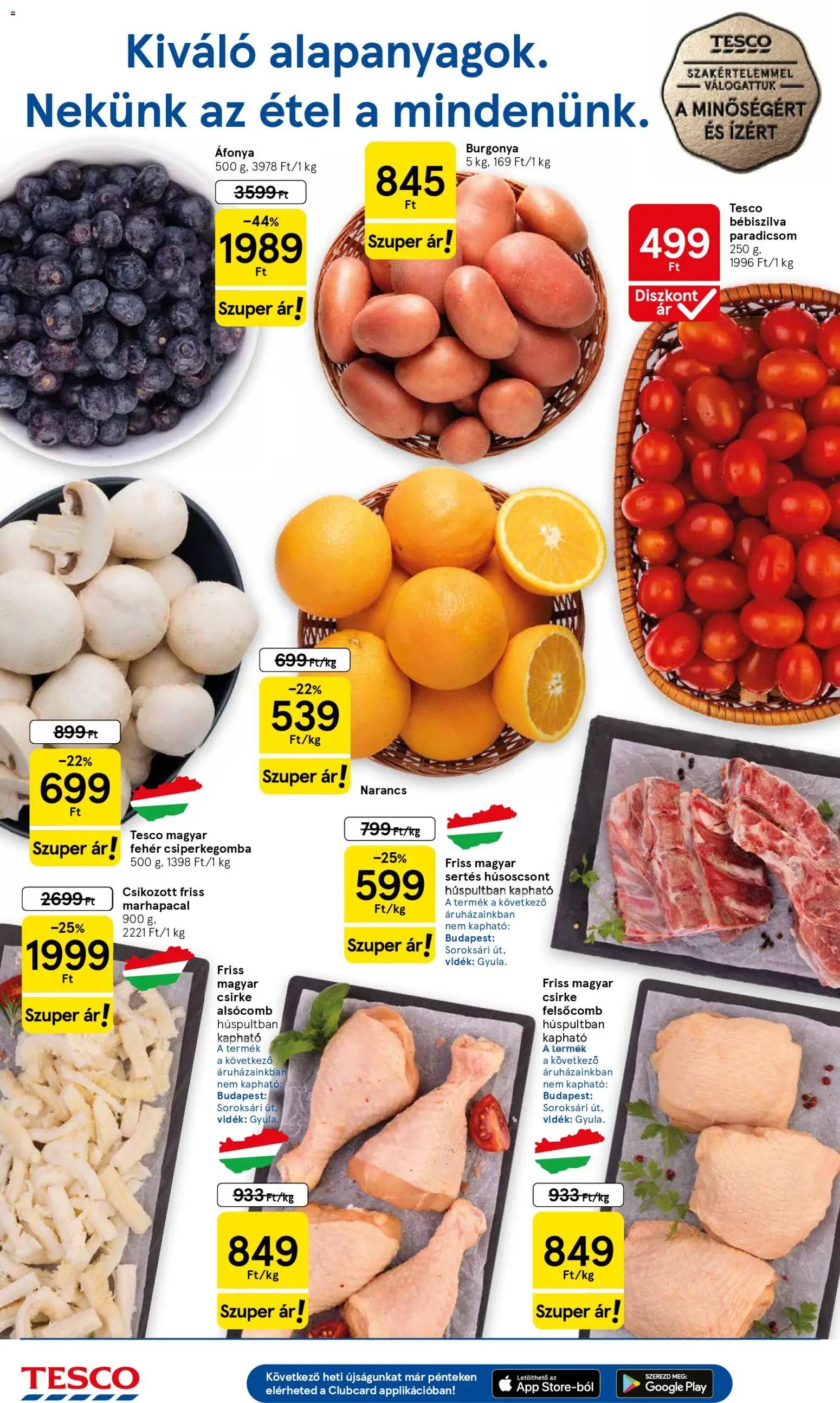 Tesco újság 2026.01.22. Akciós újság Tesco (2026-01-22 - 2026-01-28)