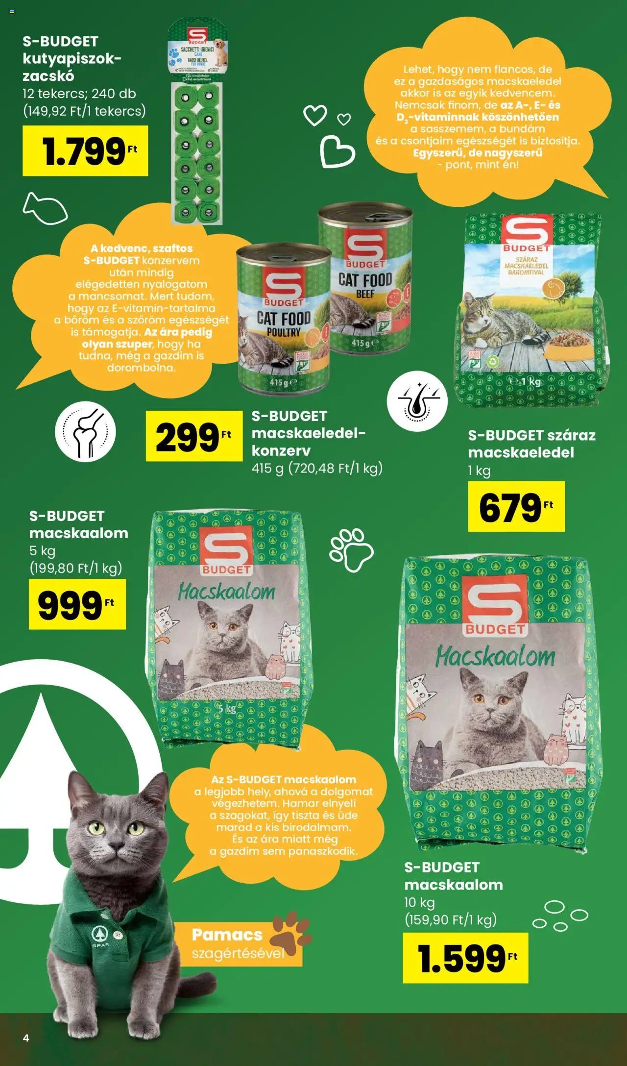 Interspar újság 2025.09.04. Állateledel katalógus (2025-09-04 - 2025-12-30)