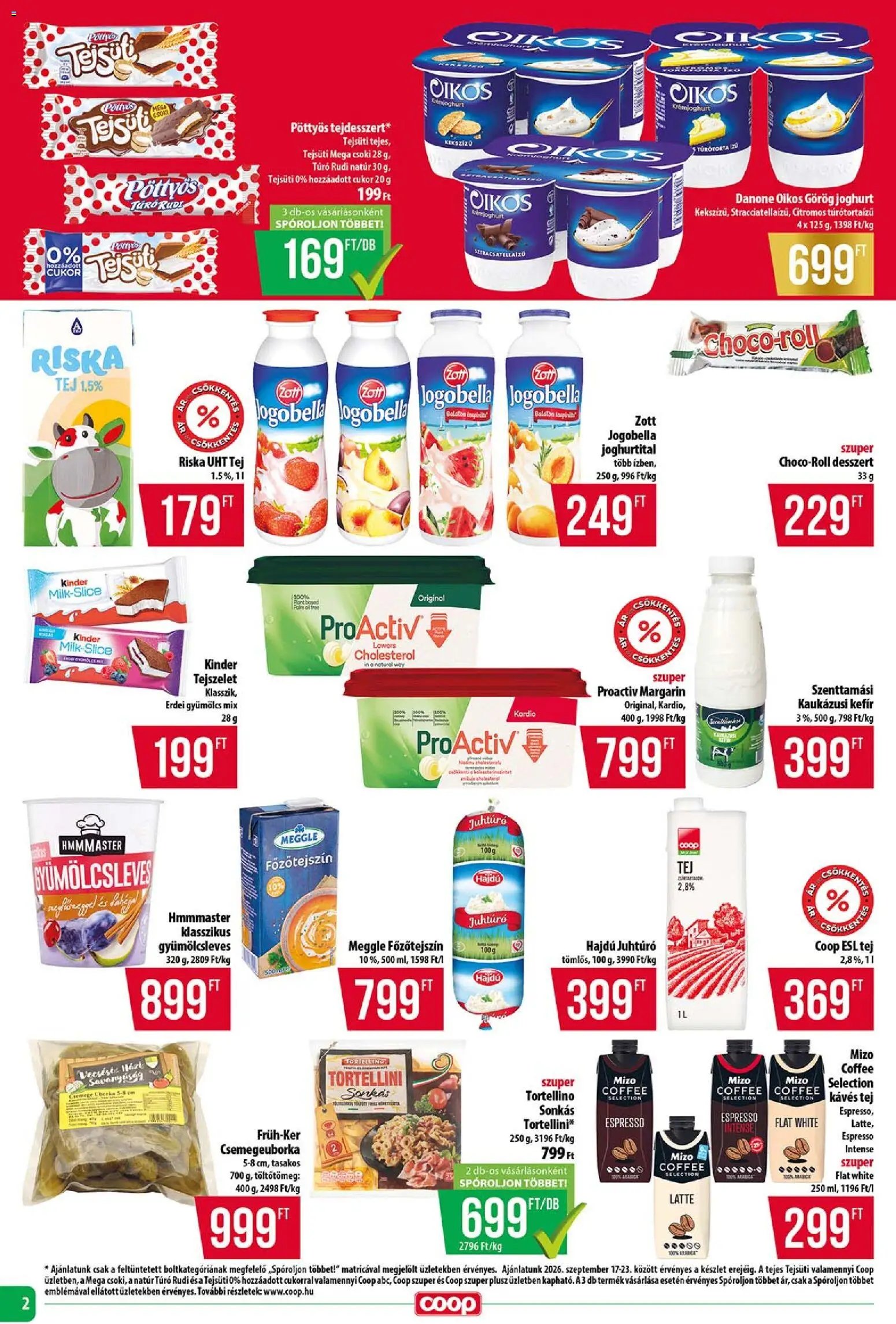 COOP újság 2026.09.17. COOP - Abc & Szuper / Tisza
