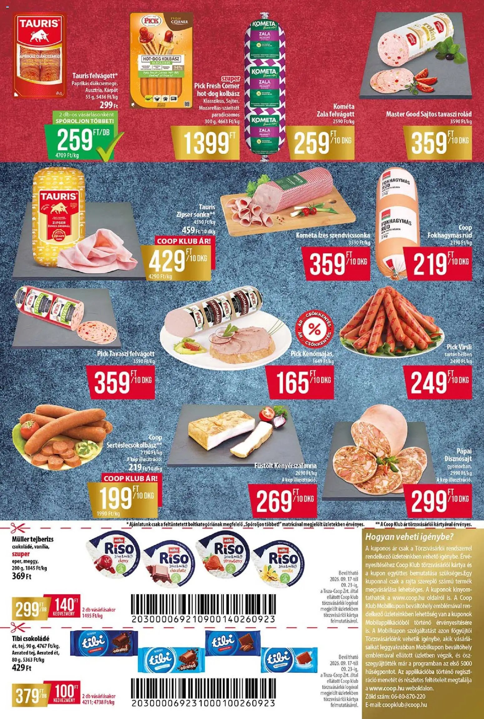COOP újság 2026.09.17. COOP - Abc & Szuper / Tisza