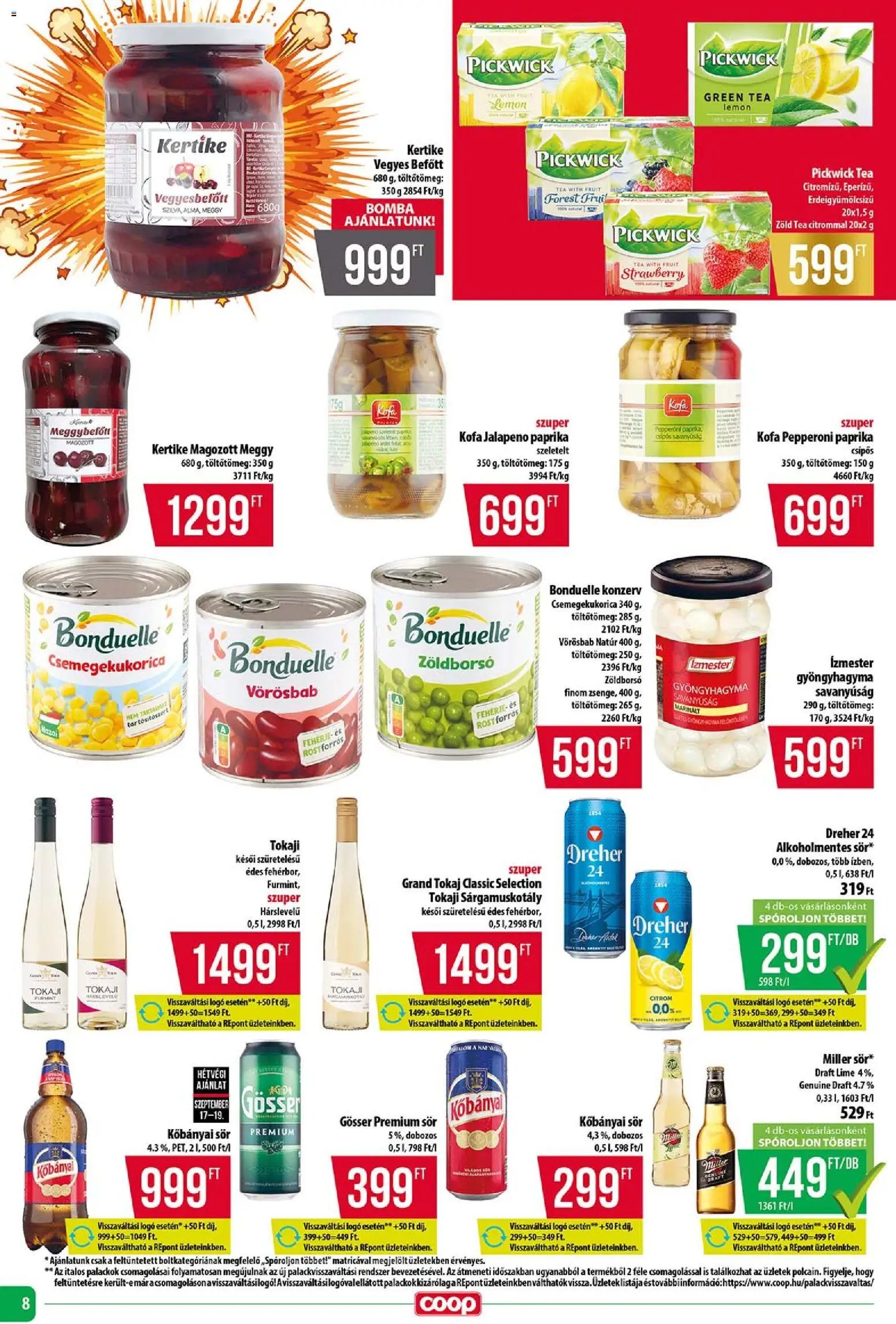 COOP újság 2026.09.17. COOP - Abc & Szuper / Tisza