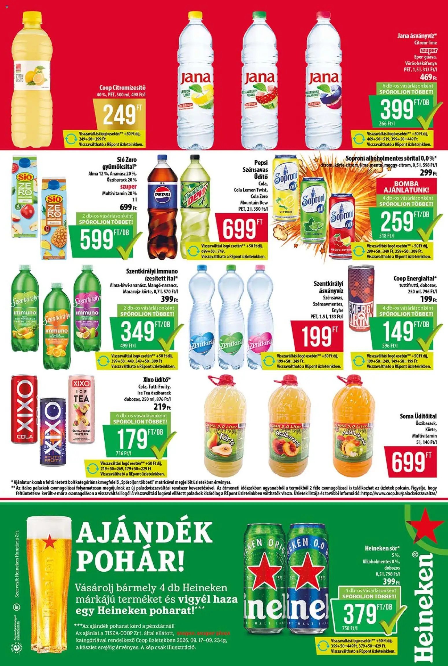 COOP újság 2026.09.17. COOP - Abc & Szuper / Tisza