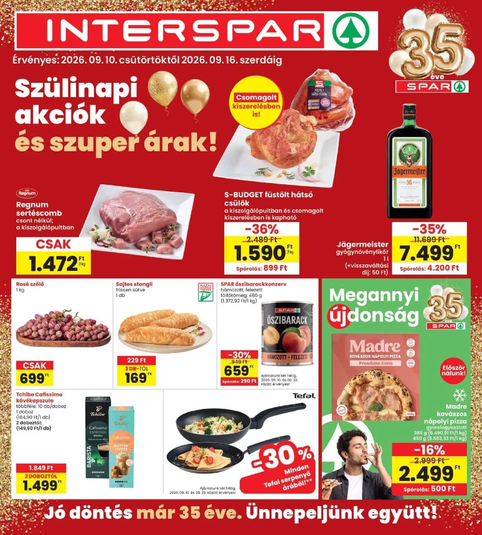 Interspar újság 2026.09.10. Interspar akciós újság