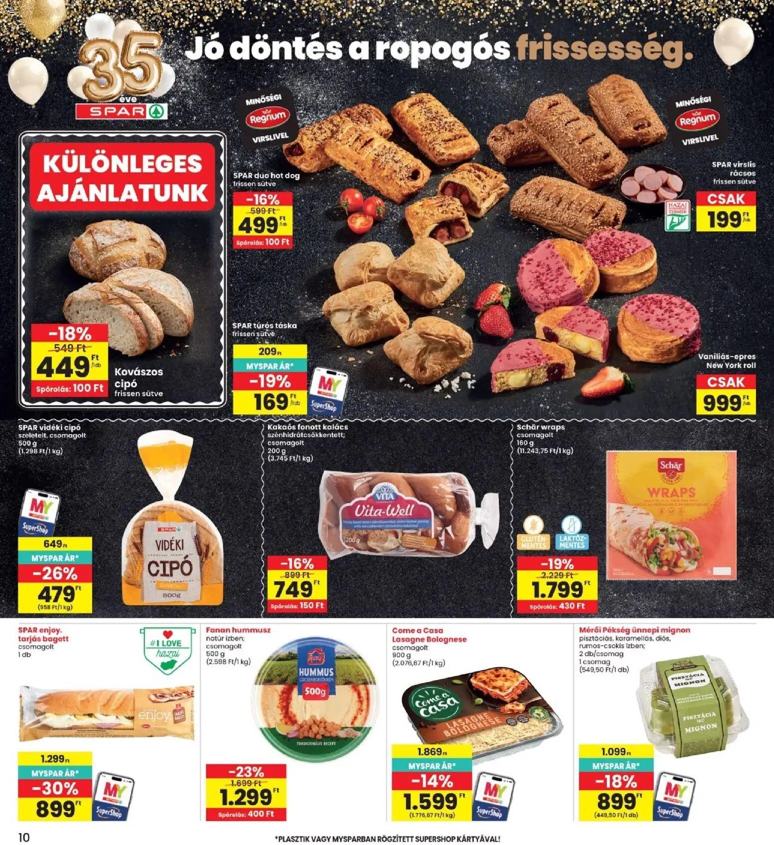 Interspar újság 2026.09.10. Interspar akciós újság