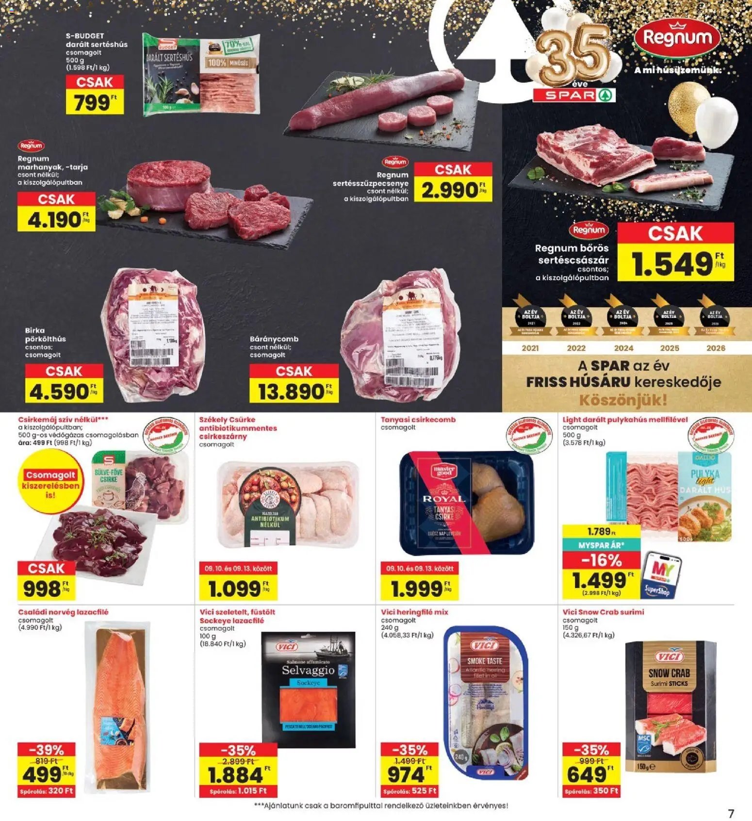 Interspar újság 2026.09.10. Interspar akciós újság