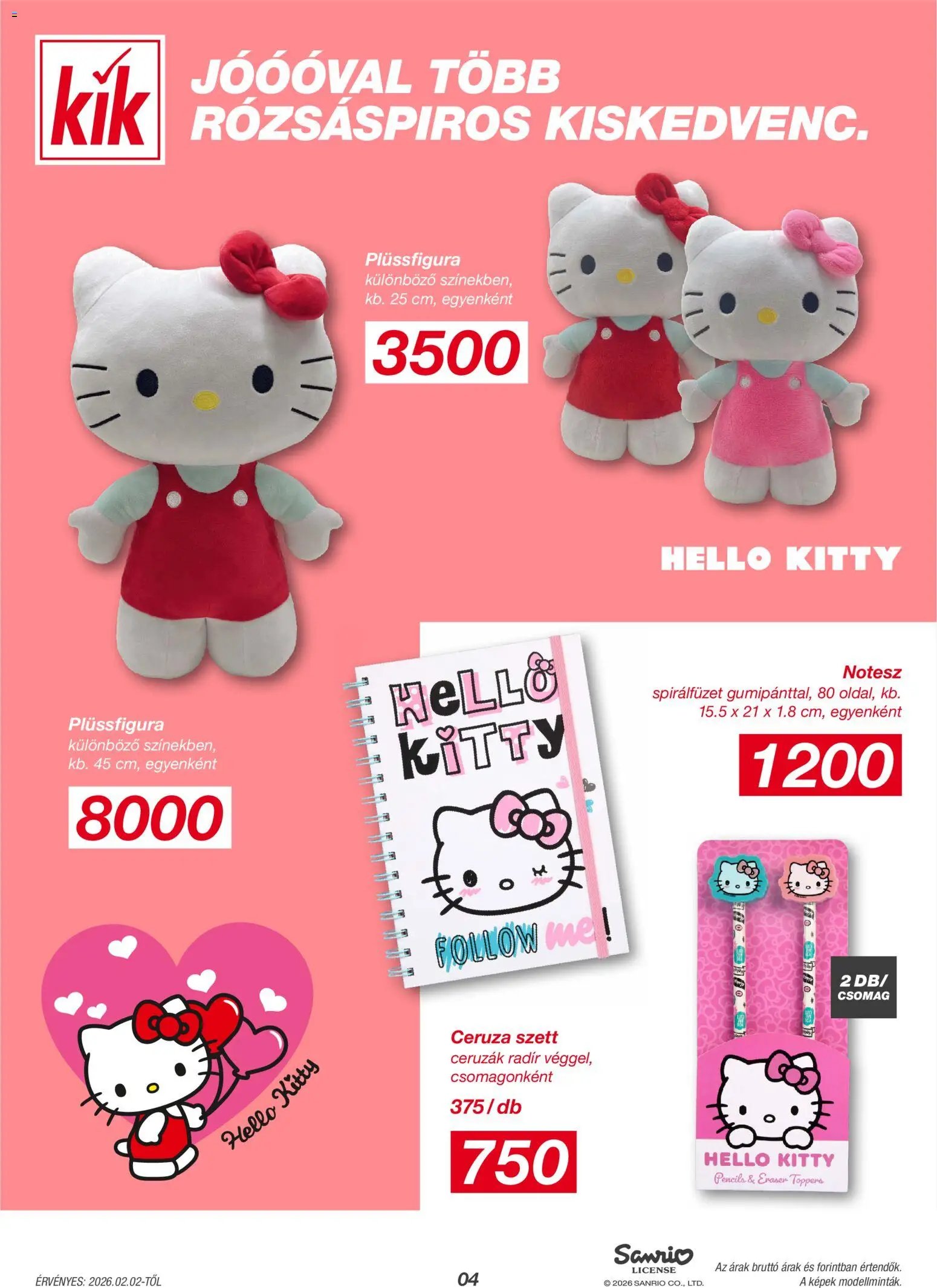 Kik újság 2026.02.02. Akciós újság Kik (2026-02-02)