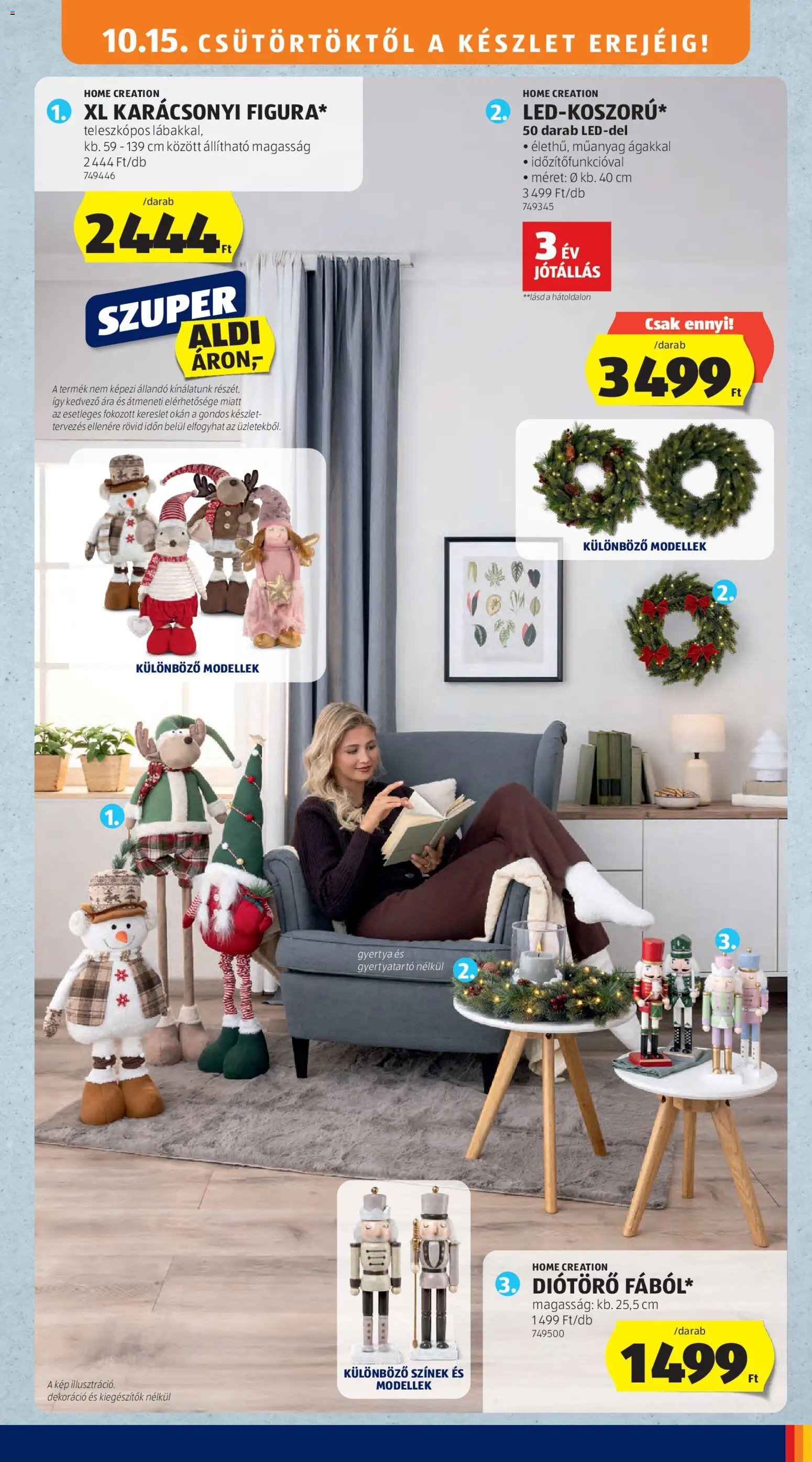 Aldi Karácsony akciós újság 2026.10.15. -tól/től 🧑‍🎄❄️